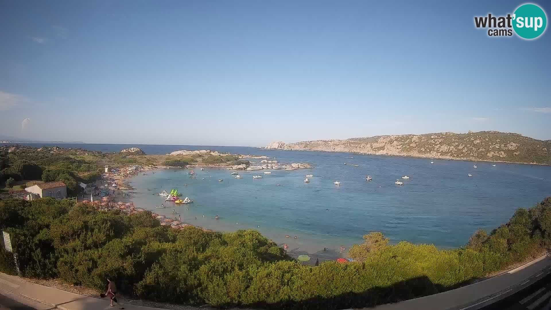 Webcam Rena di Levante – Vue en direct depuis Capo Testa