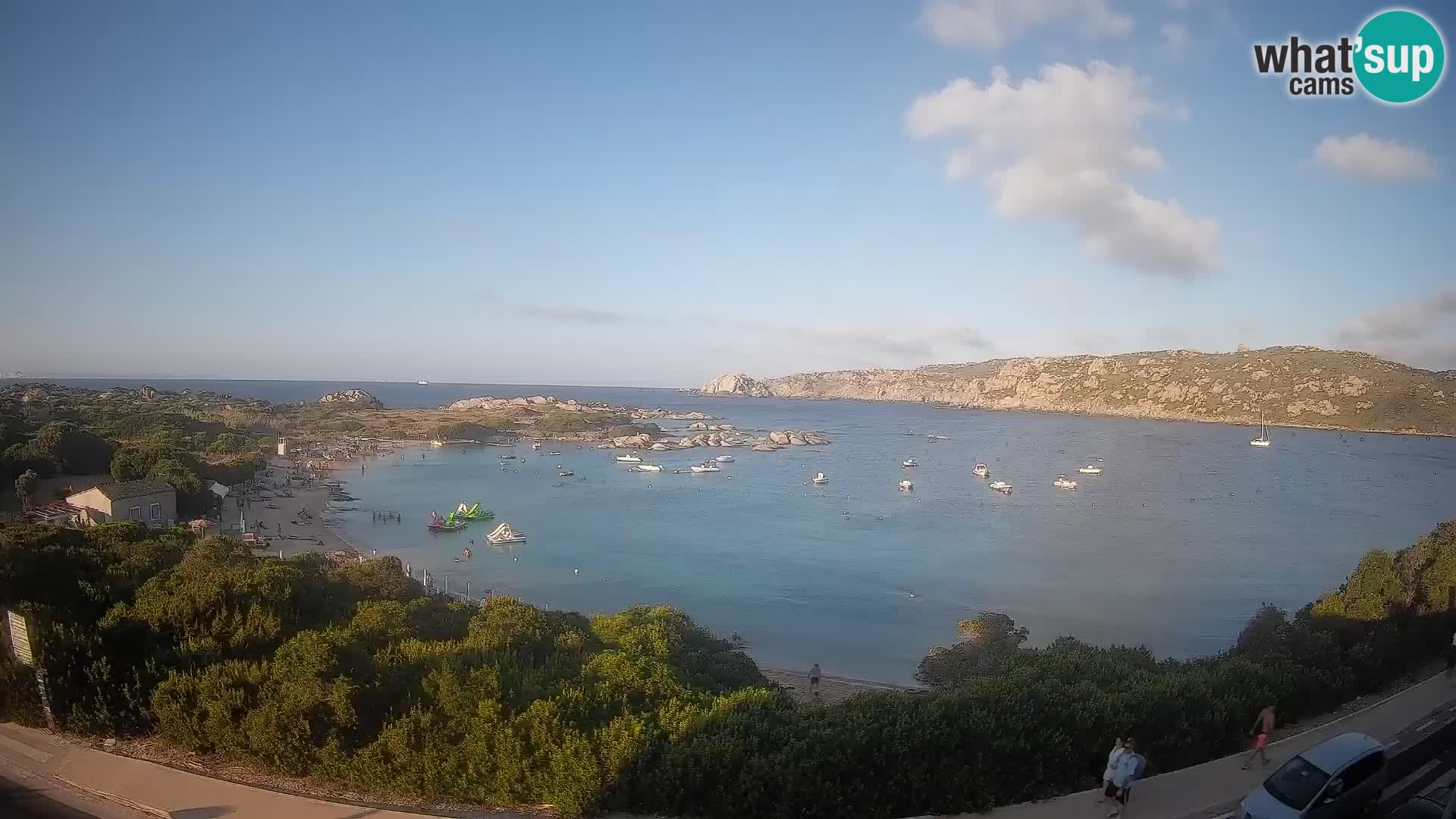 Webcam Rena di Levante – Live View from Capo Testa