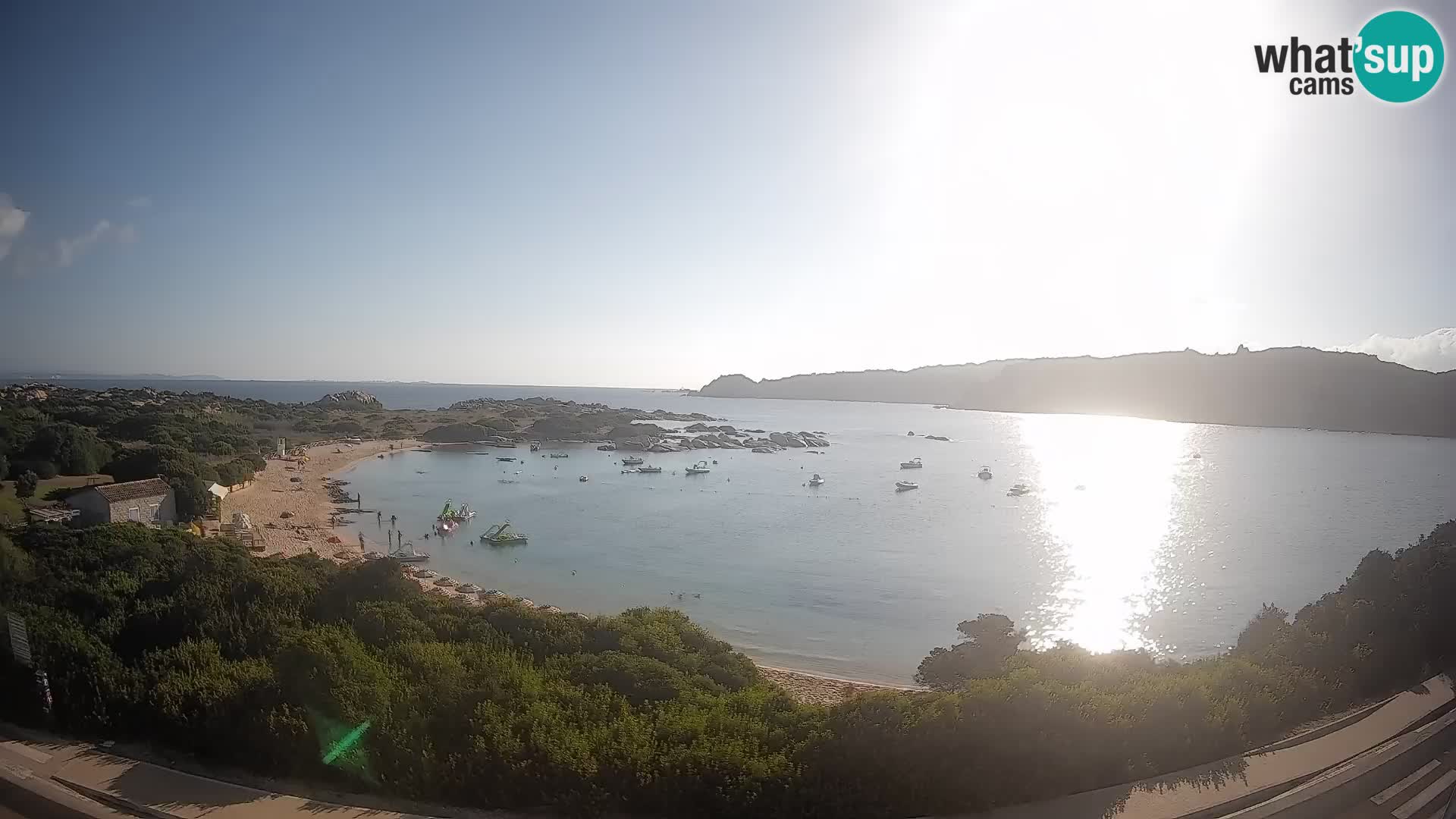 Webcam Rena di Levante – Live View from Capo Testa