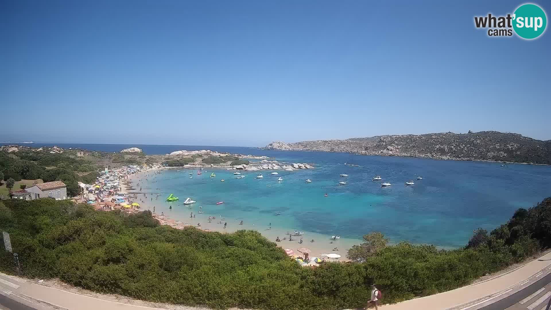 Webcam Rena di Levante – Live View from Capo Testa