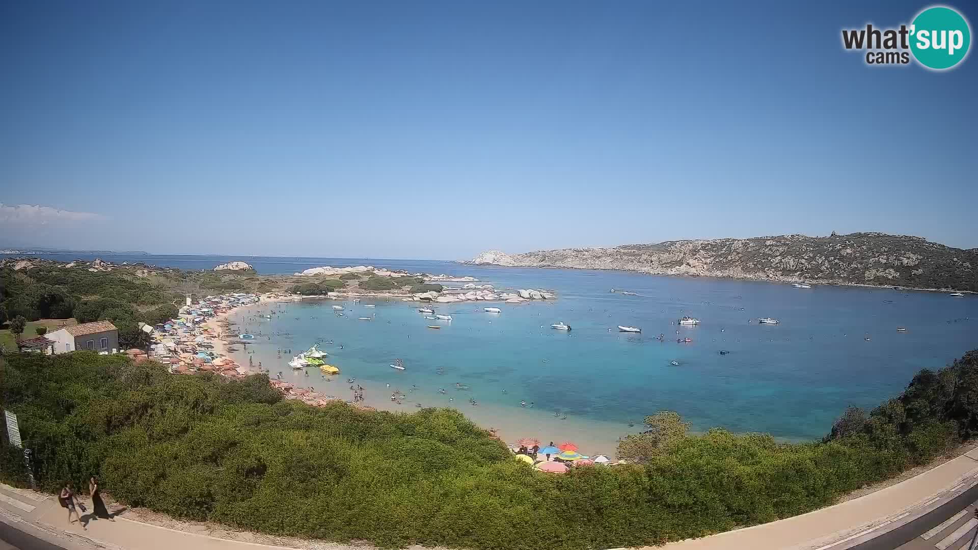 Webcam Rena di Levante – Live View from Capo Testa