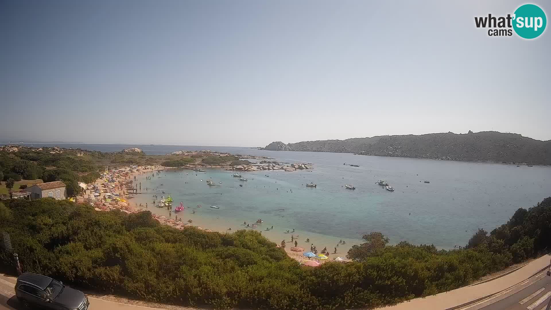 Webcam Rena di Levante – Live View from Capo Testa