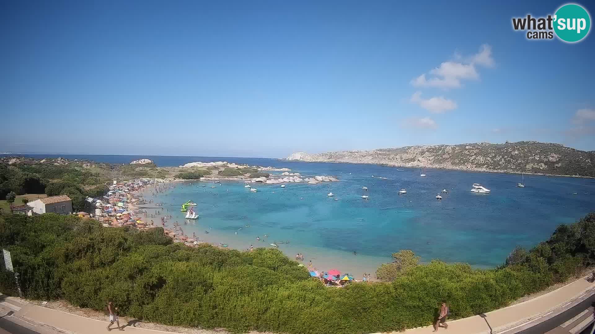 Webcam Rena di Levante – Live View from Capo Testa