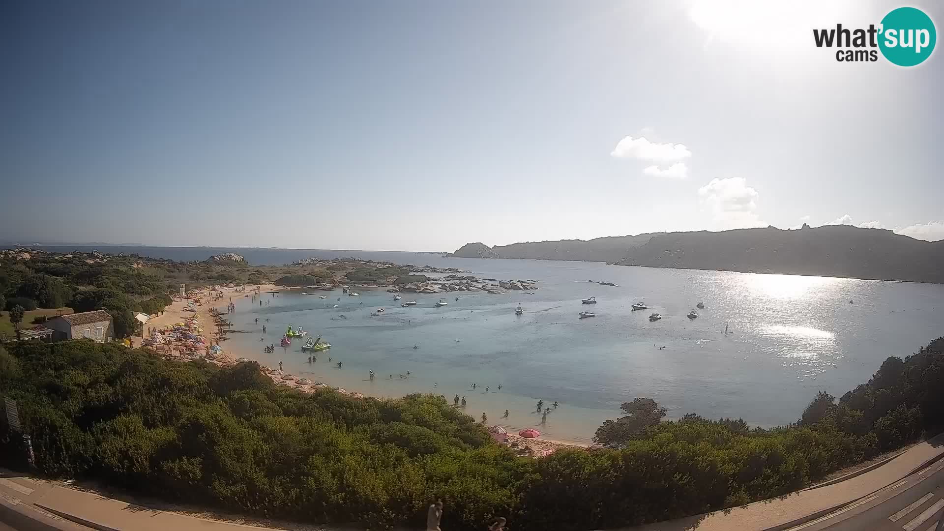 Webcam Rena di Levante – Live View from Capo Testa
