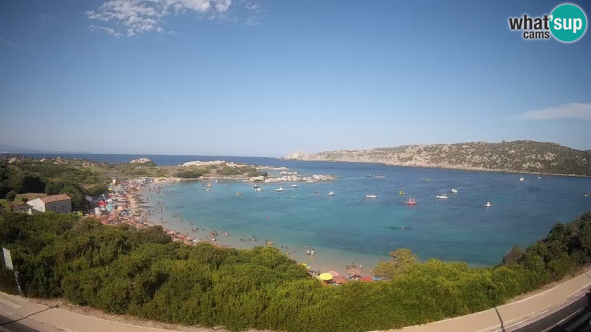 Webcam Rena di Levante – Vista live da Capo Testa