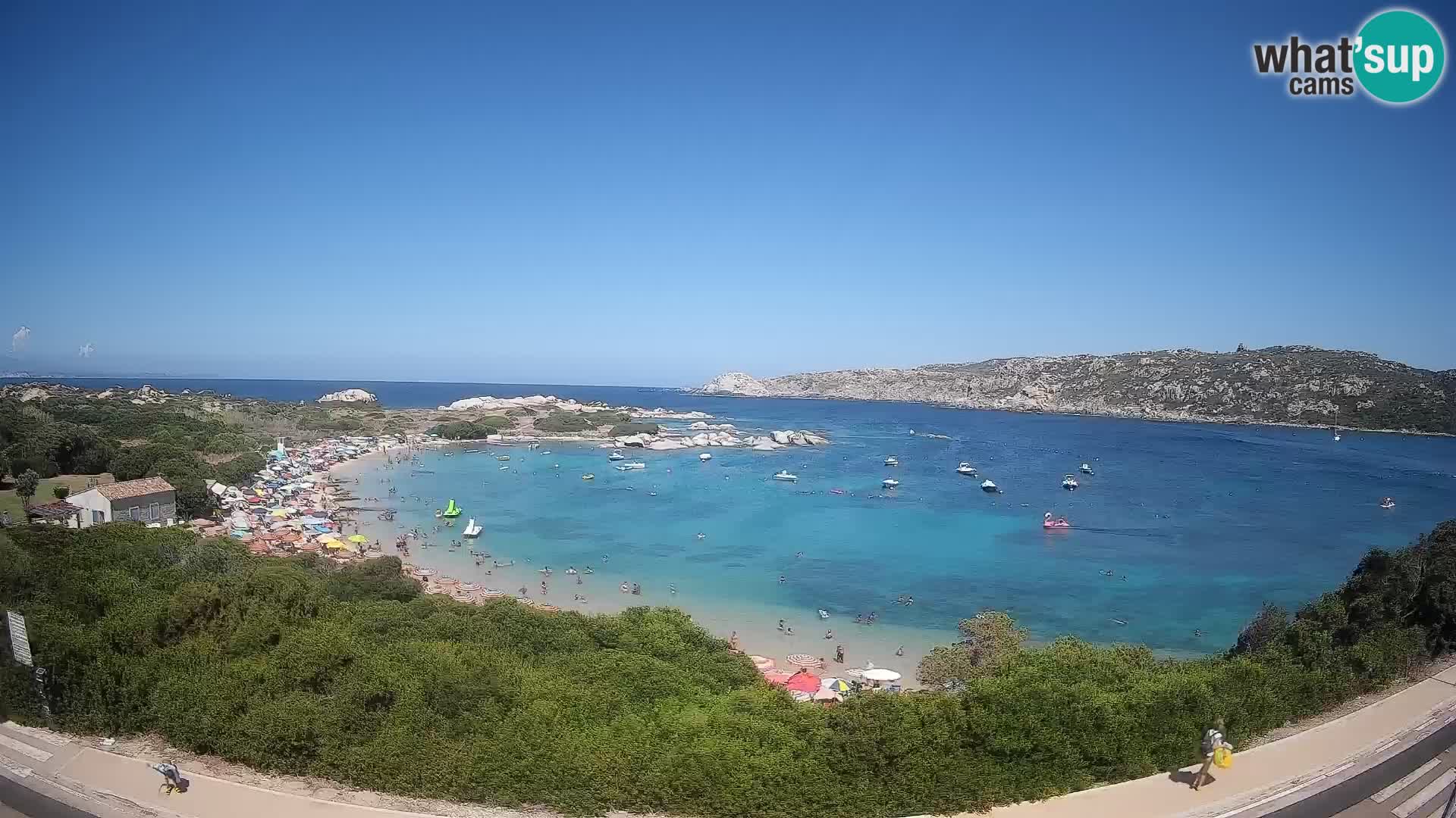 Webcam Rena di Levante – Live View from Capo Testa