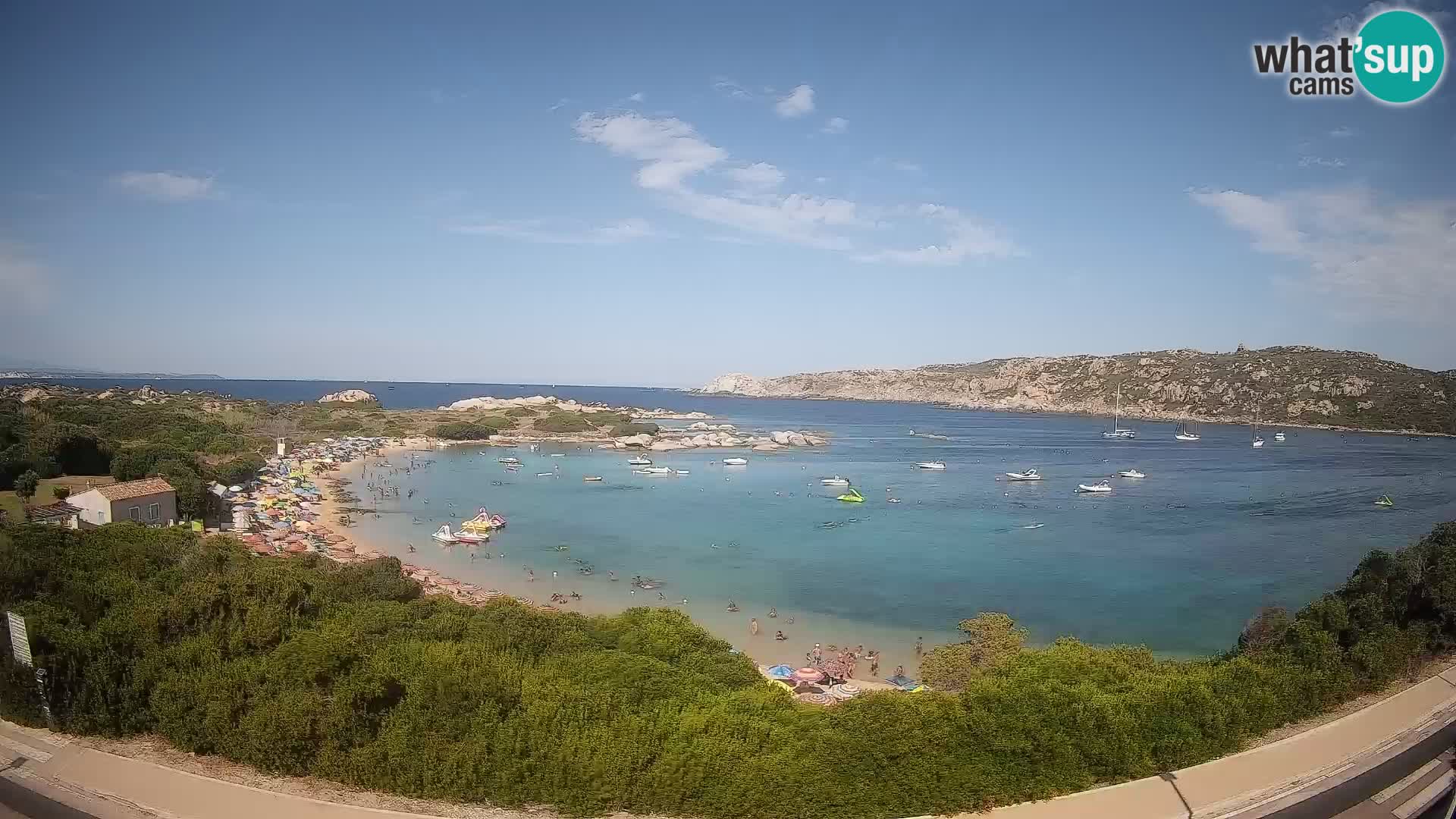 Webcam Rena di Levante – Vue en direct depuis Capo Testa