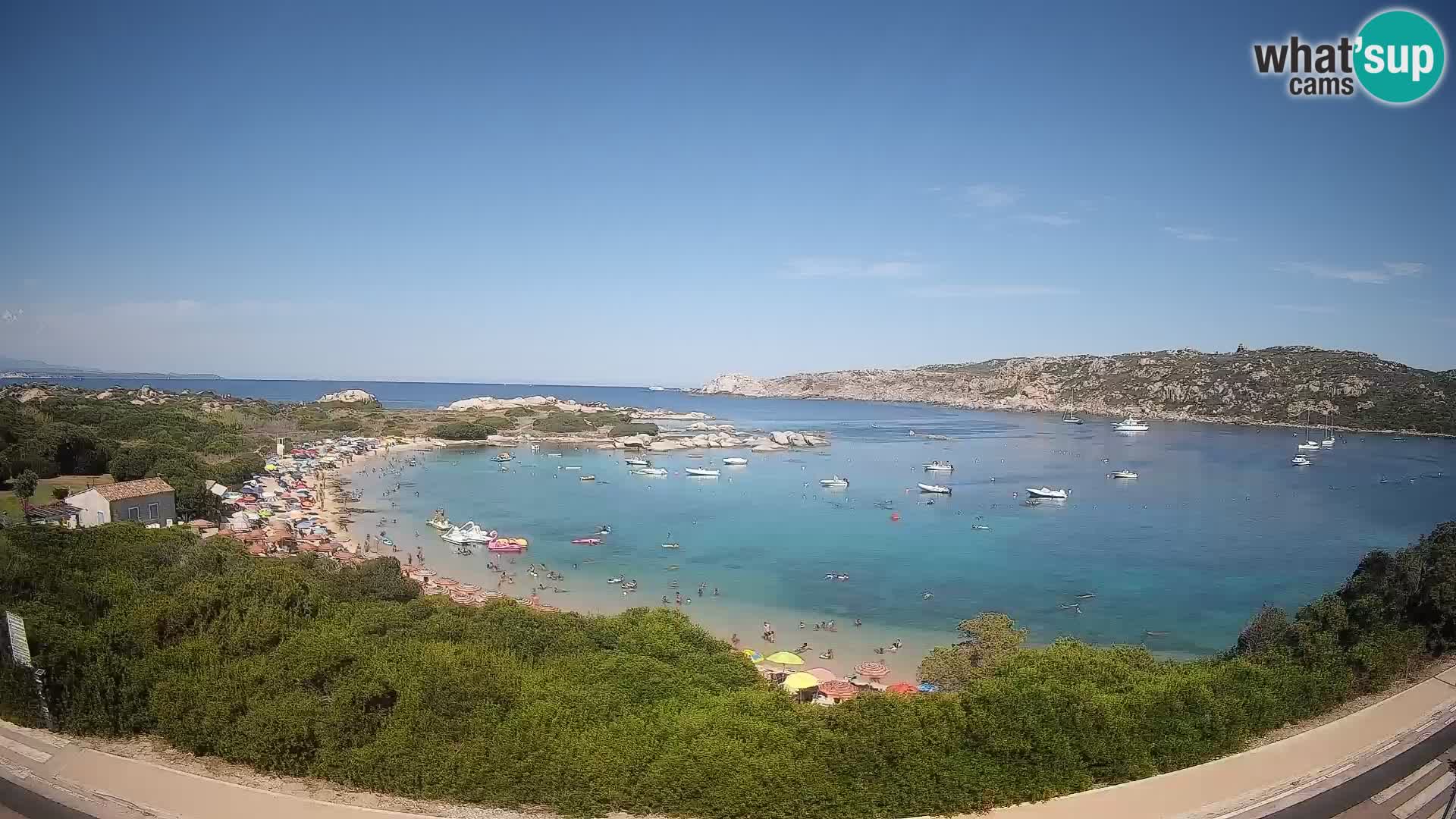 Webcam Rena di Levante – Vue en direct depuis Capo Testa
