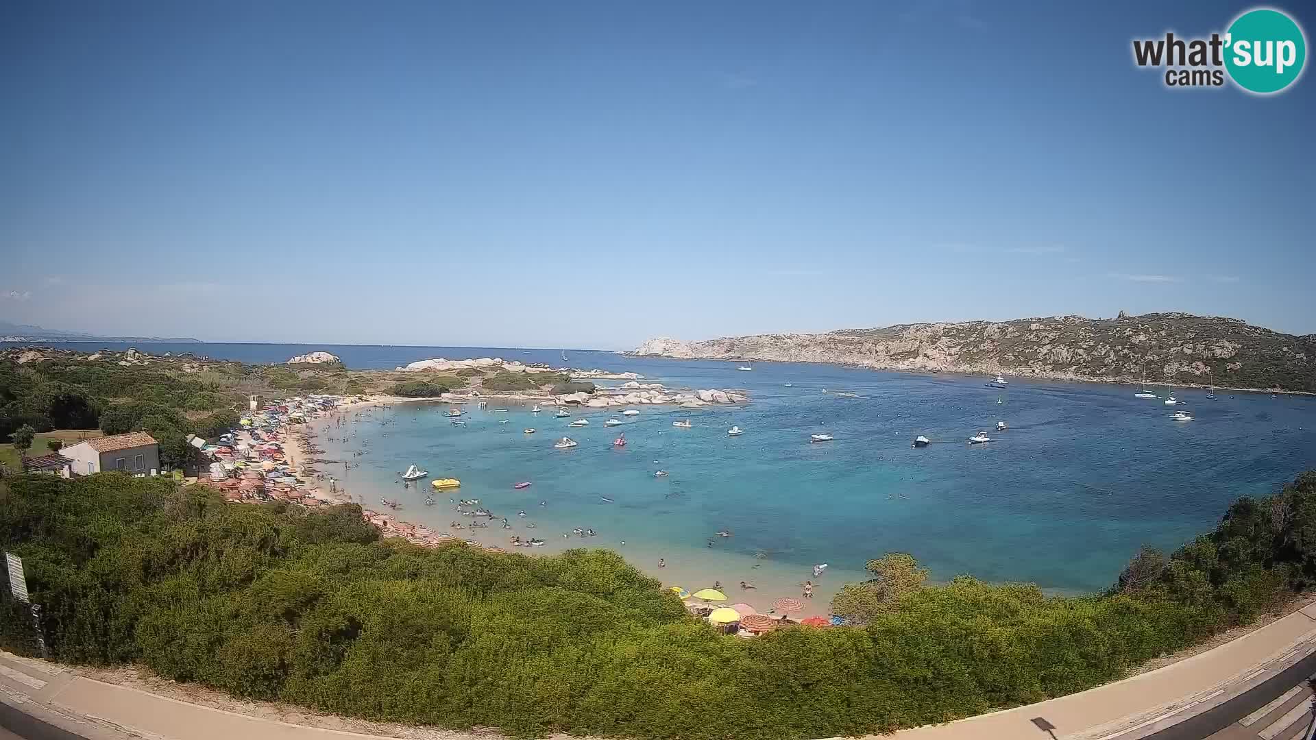 Webcam Rena di Levante – Vista live da Capo Testa