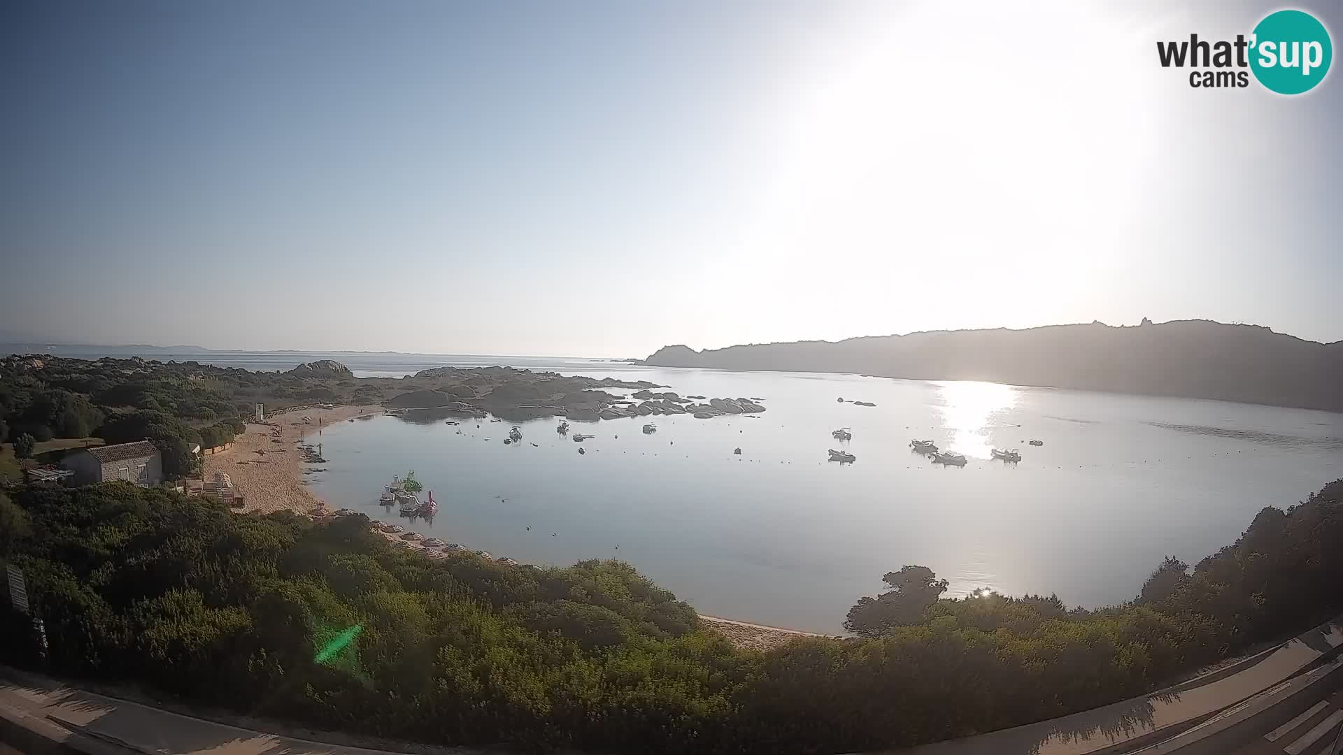 Webcam Rena di Levante – Live View from Capo Testa