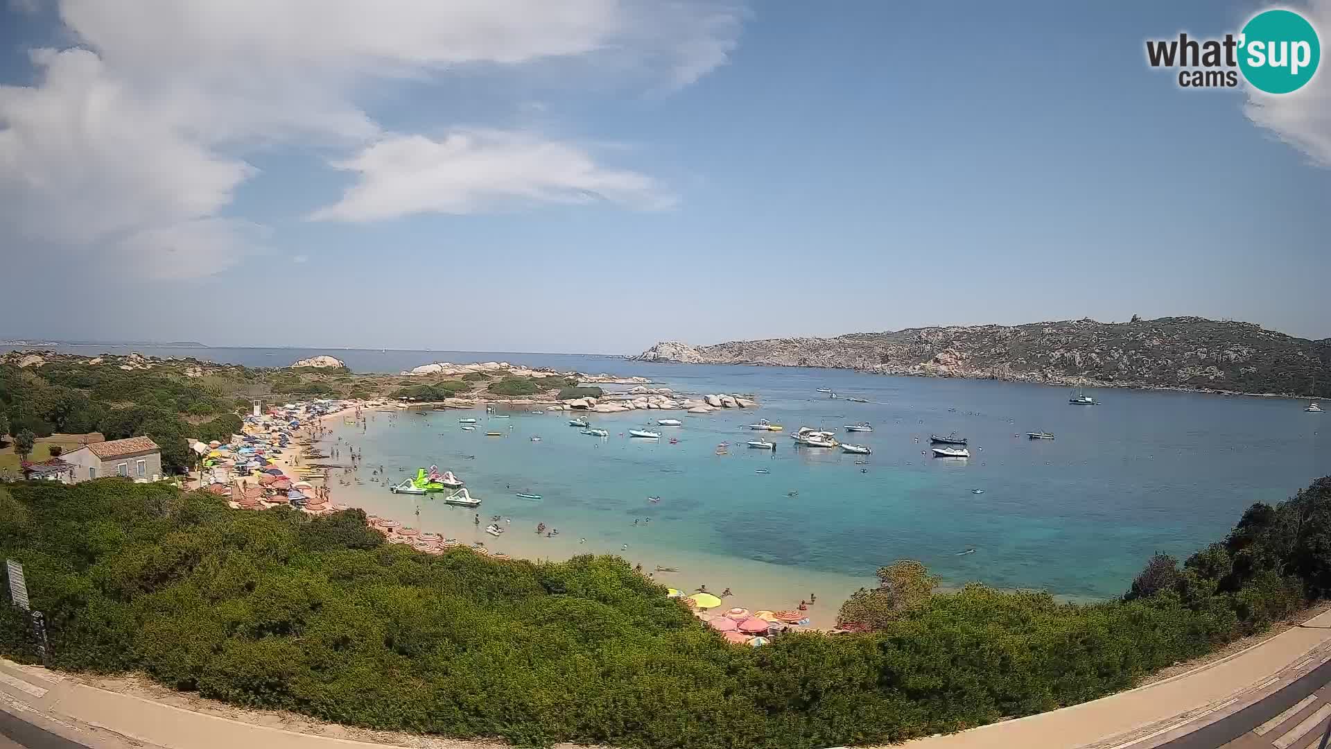 Webcam Rena di Levante – Vista live da Capo Testa