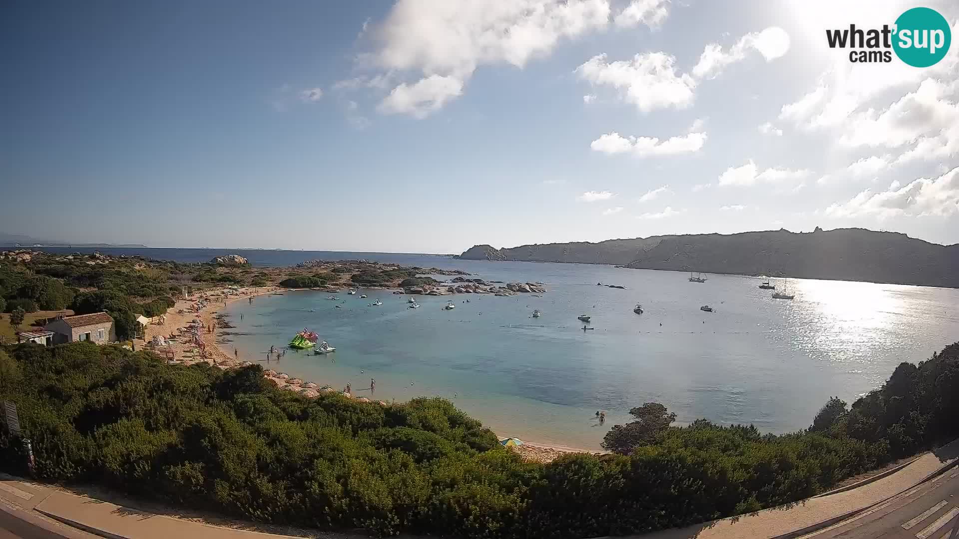 Webcam Rena di Levante – Vista live da Capo Testa