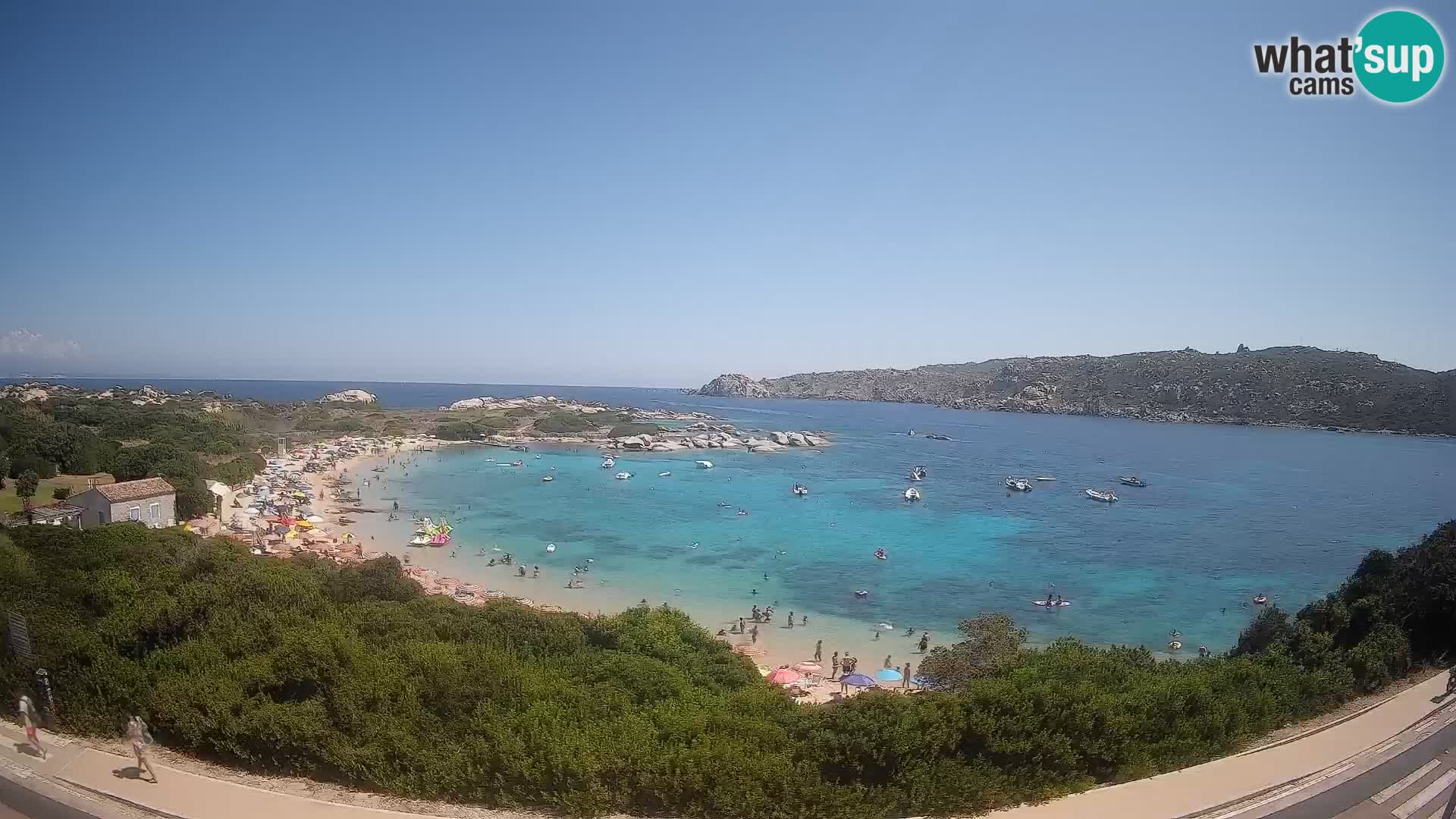 Webcam Rena di Levante – Vue en direct depuis Capo Testa