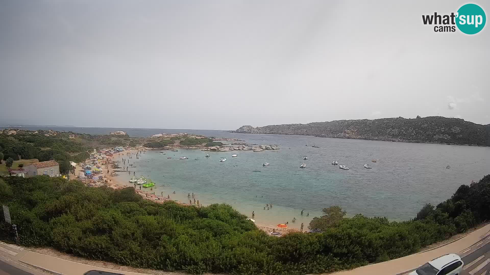 Webcam Rena di Levante – Live View from Capo Testa