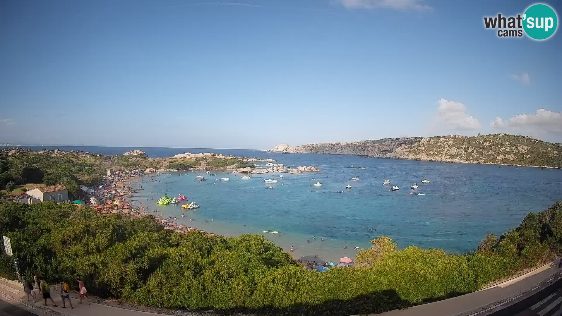 Webcam Rena di Levante – Live View from Capo Testa