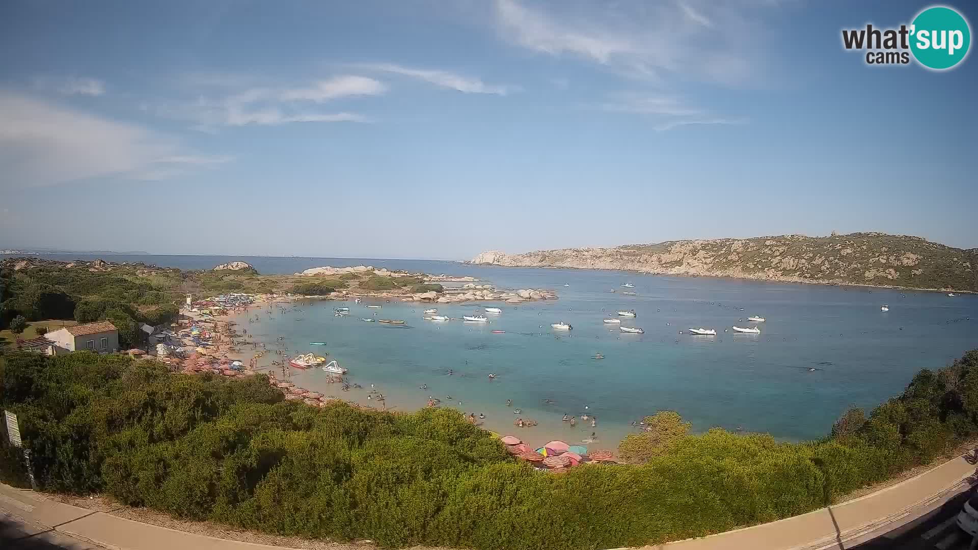 Webcam Rena di Levante – Vista en directo desde Capo Testa