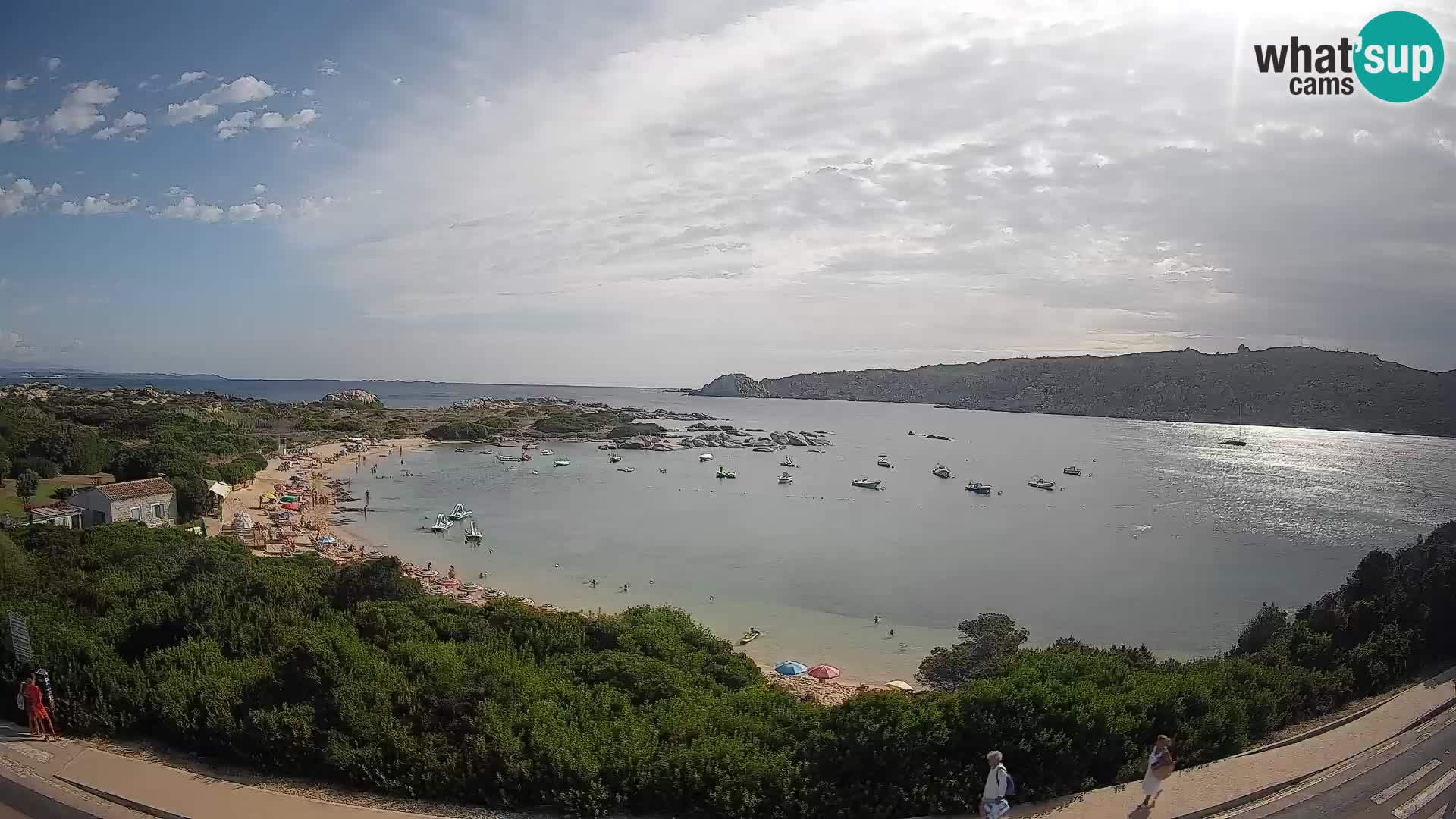 Webcam Rena di Levante – Live View from Capo Testa