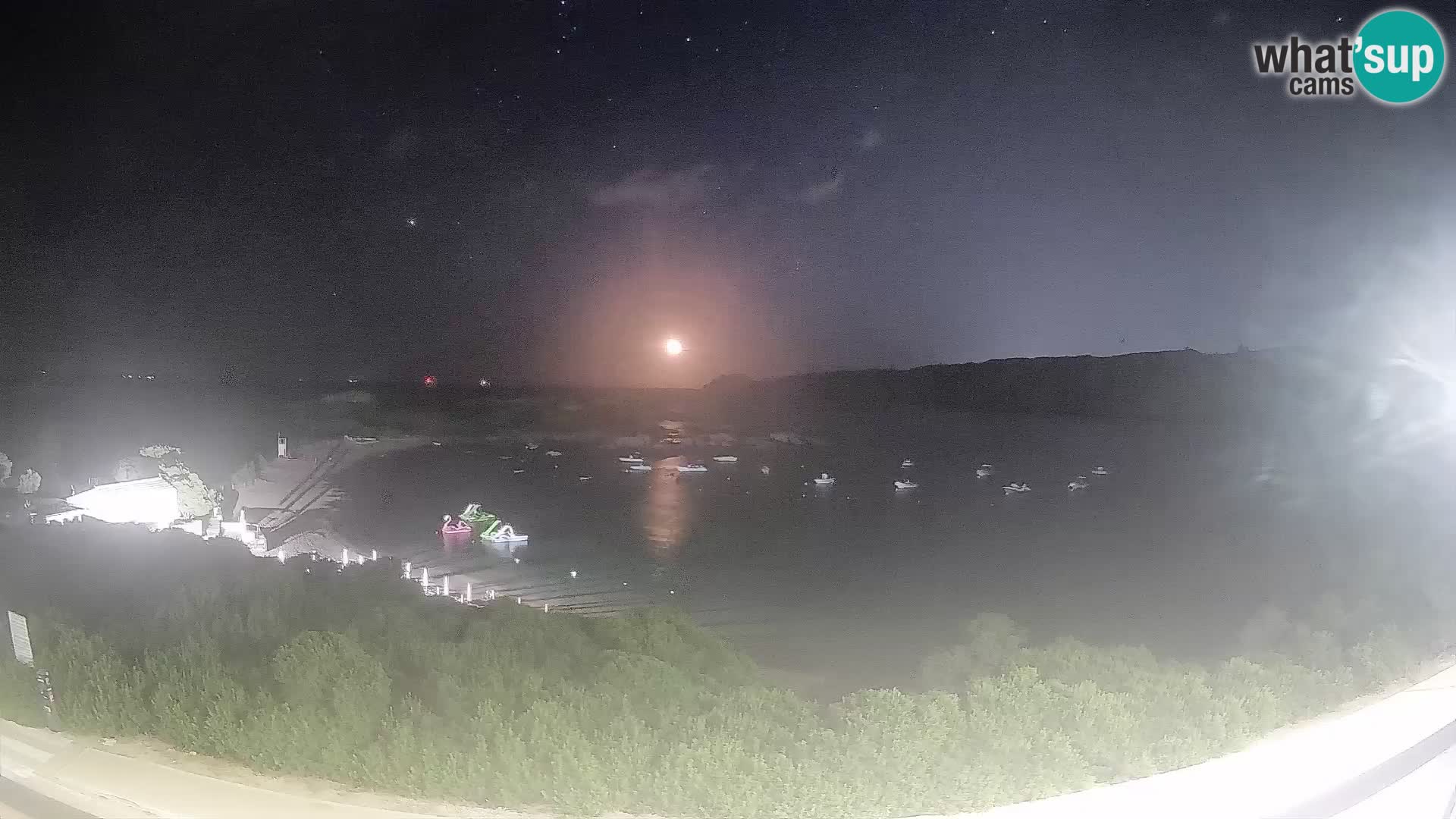 Spletna kamera Rena di Levante – Pogled v živo na Capo Testa