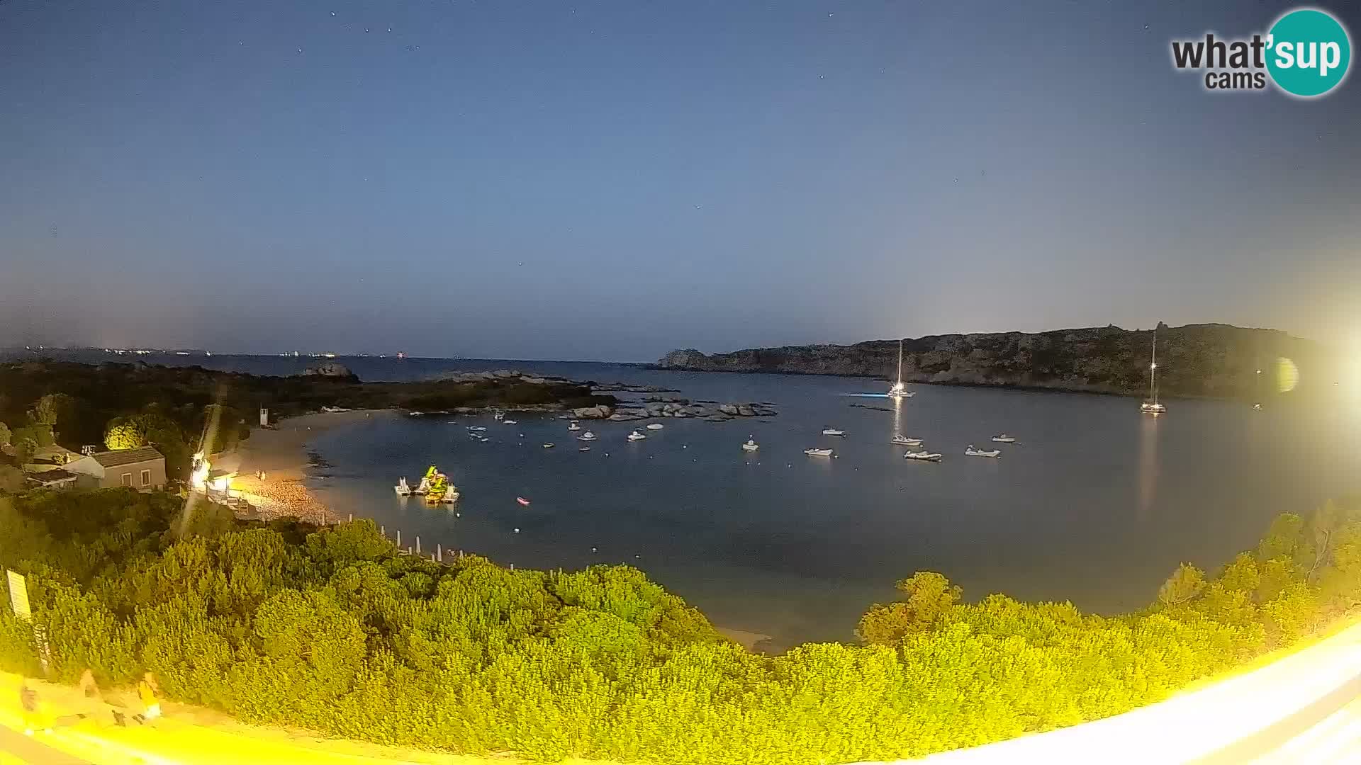 Webcam Rena di Levante – Live View from Capo Testa