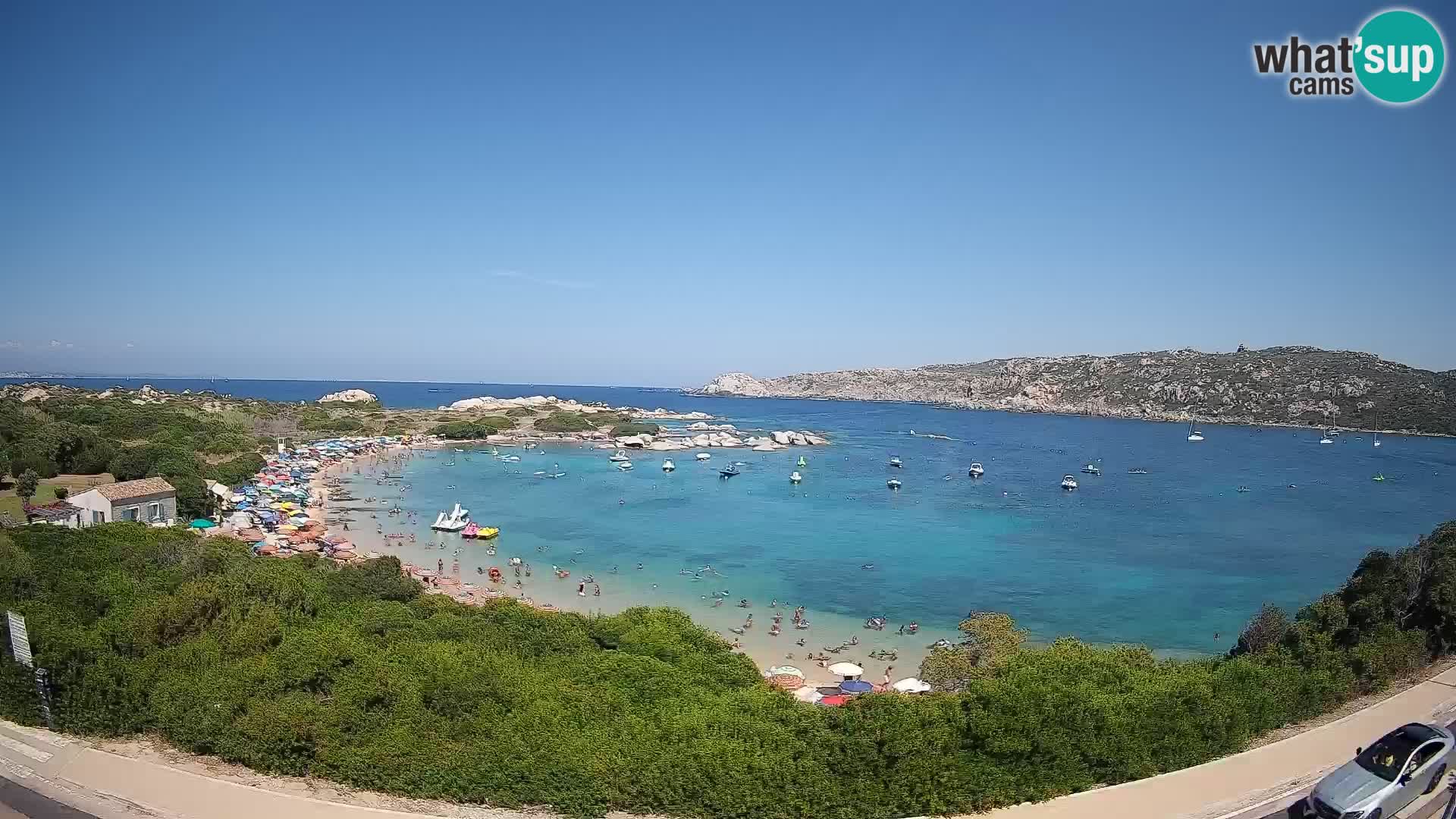 Webcam Rena di Levante – Vue en direct depuis Capo Testa