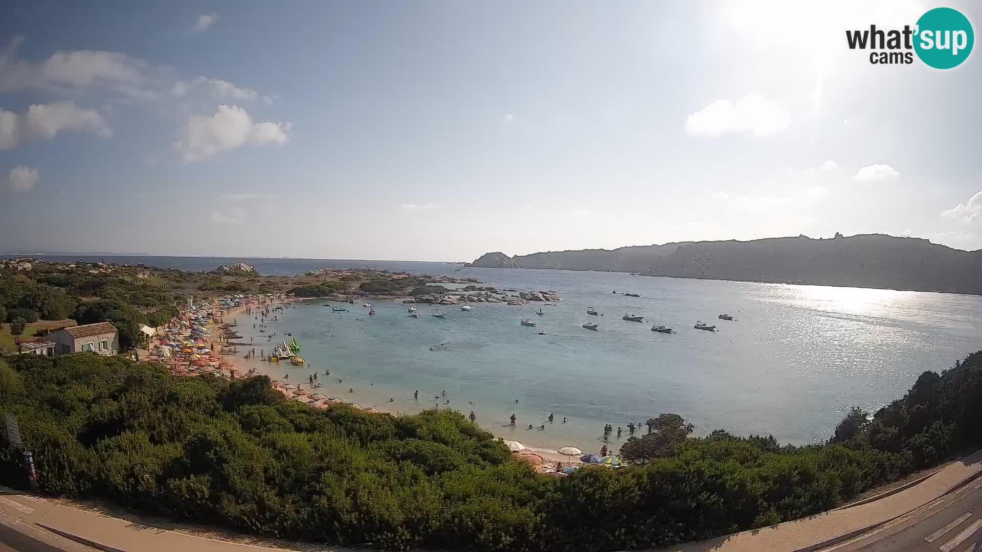 Webcam Rena di Levante – Live View from Capo Testa