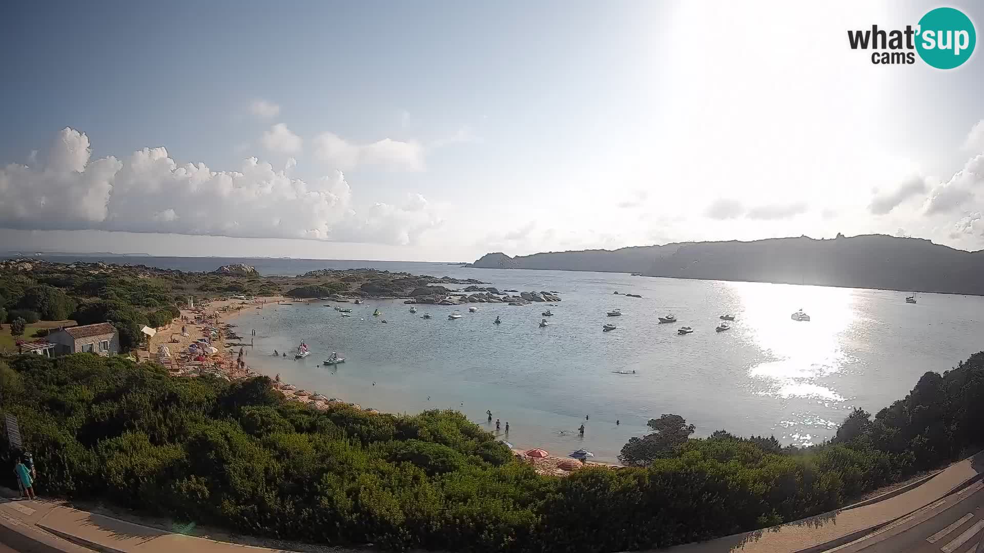 Webcam Rena di Levante – Live View from Capo Testa