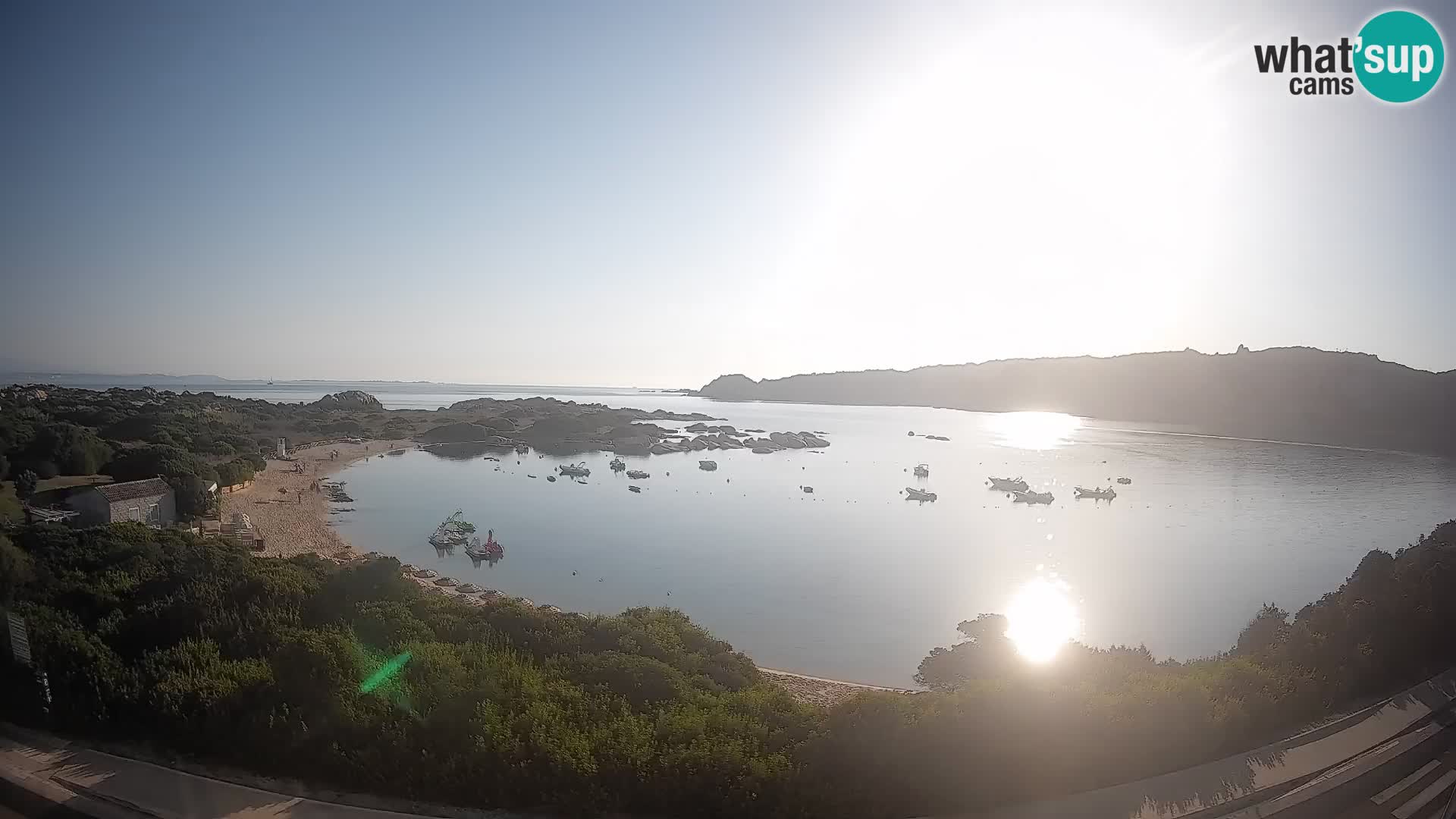Spletna kamera Rena di Levante – Pogled v živo na Capo Testa
