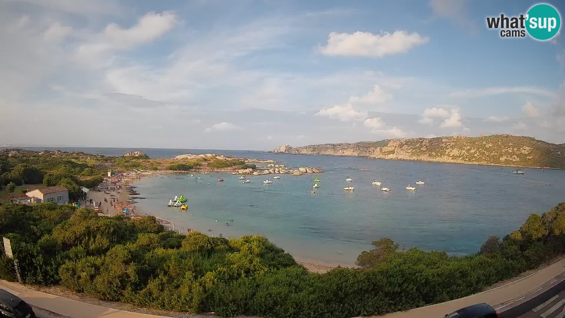 Webcam Rena di Levante – Vue en direct depuis Capo Testa