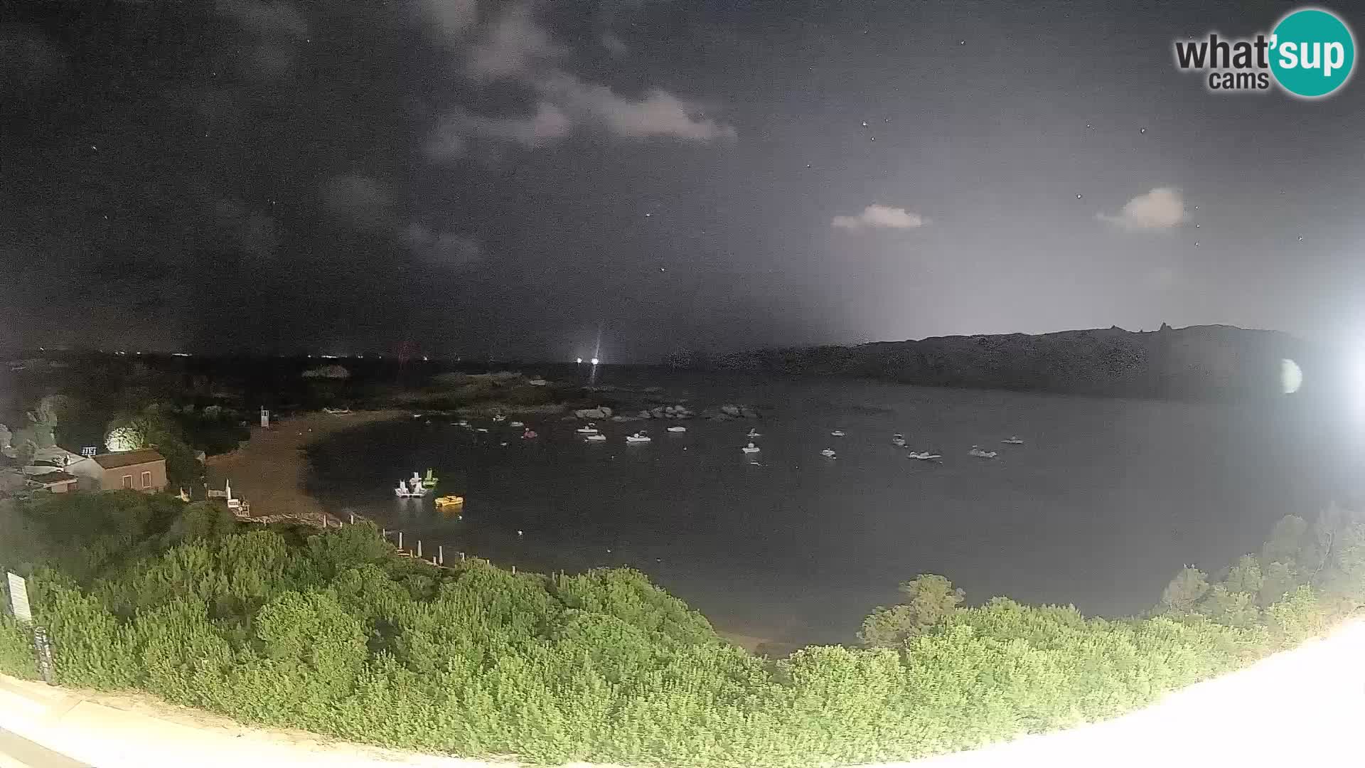 Spletna kamera Rena di Levante – Pogled v živo na Capo Testa
