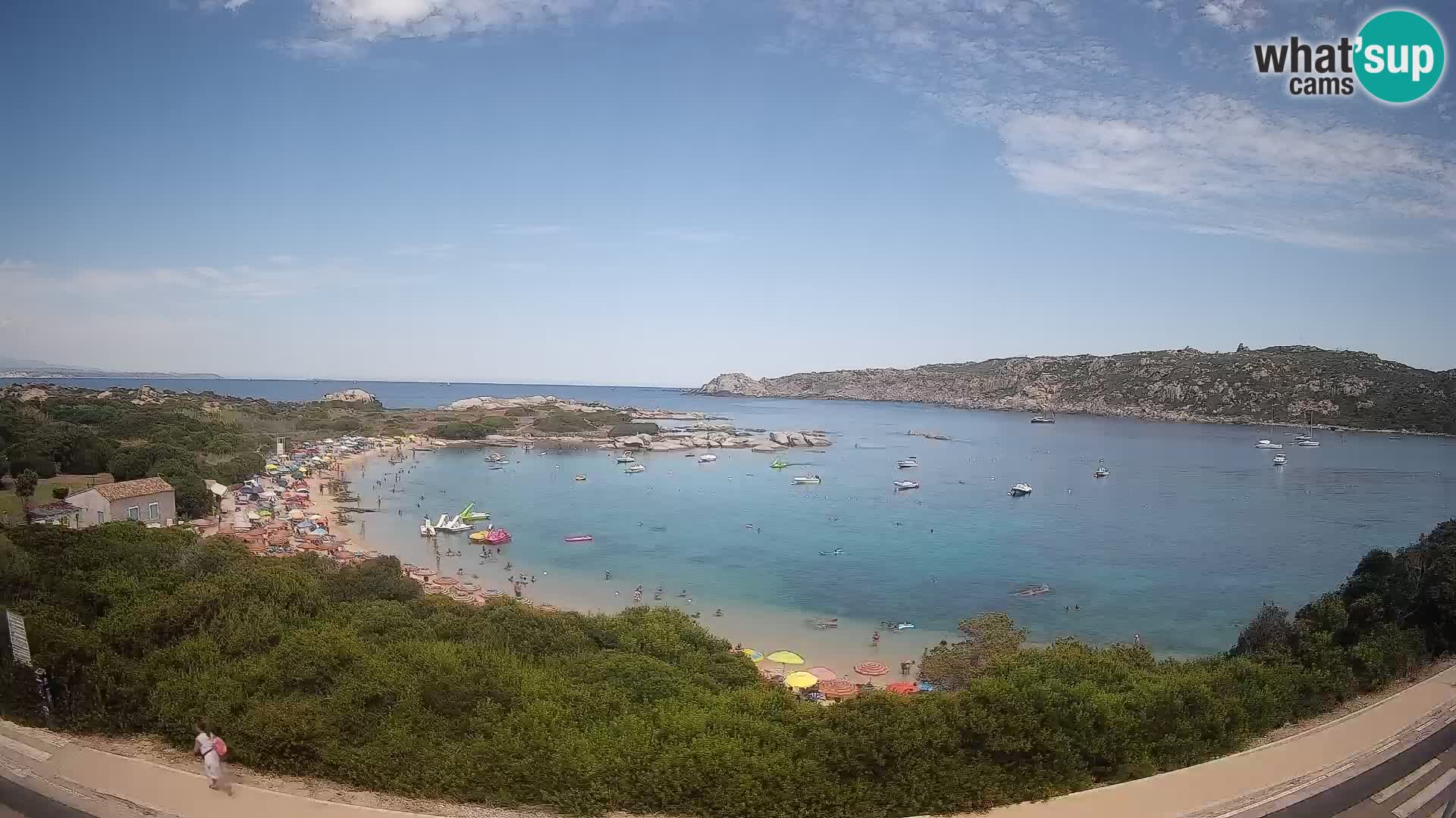 Webcam Rena di Levante – Vue en direct depuis Capo Testa