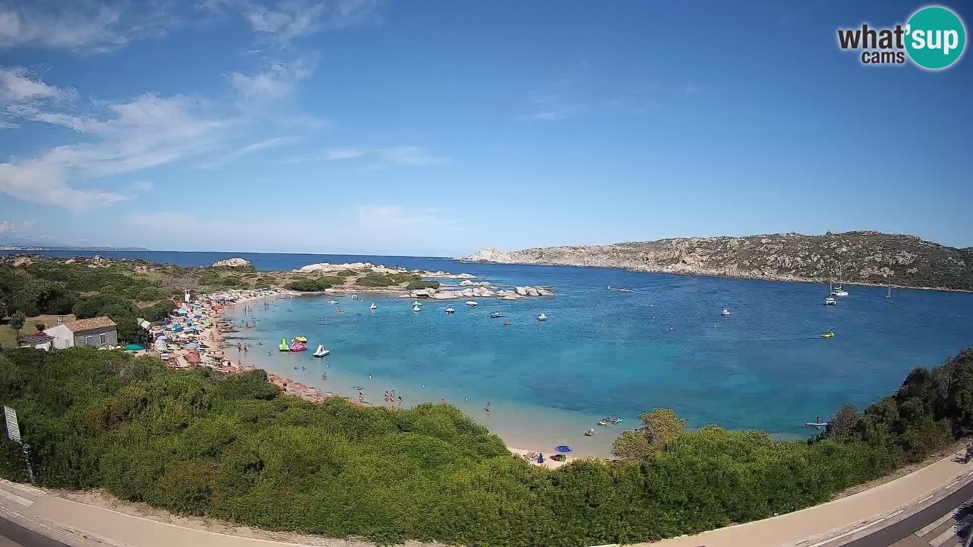 Webcam Rena di Levante – Vista en directo desde Capo Testa