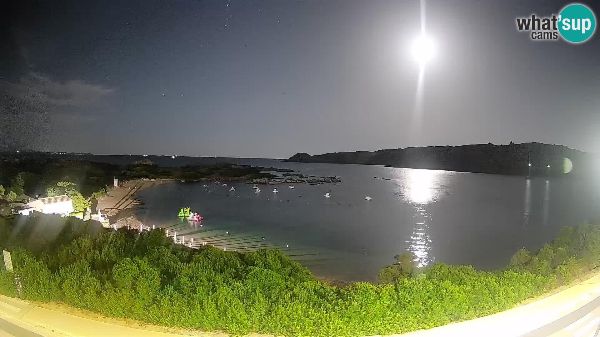 Spletna kamera Rena di Levante – Pogled v živo na Capo Testa