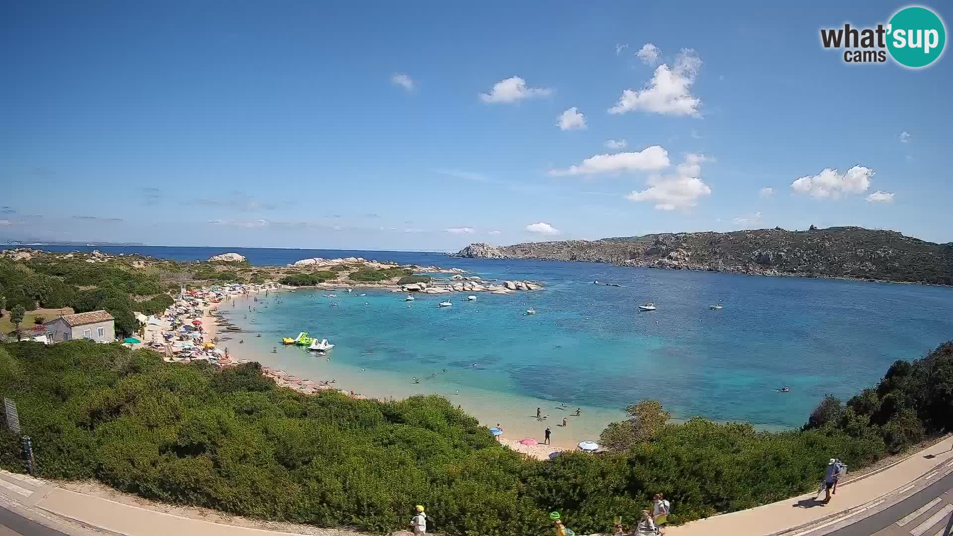 Spletna kamera Rena di Levante – Pogled v živo na Capo Testa