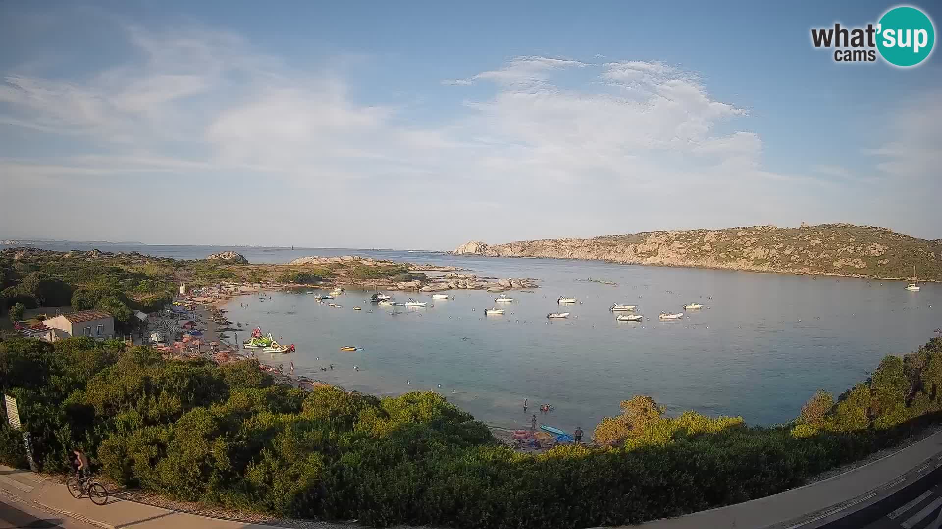 Webcam Rena di Levante – Live View from Capo Testa