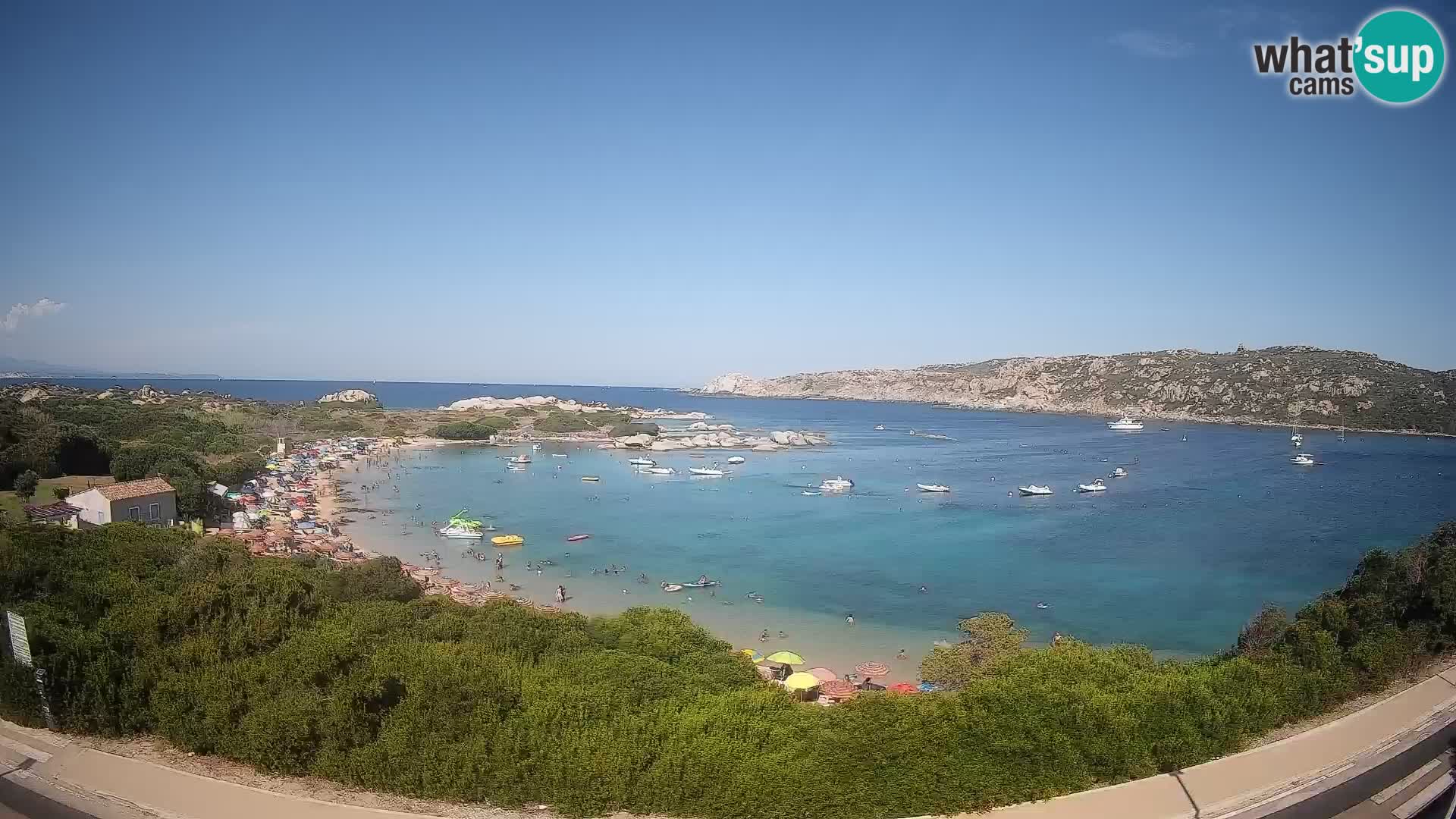 Webcam Rena di Levante – Vue en direct depuis Capo Testa