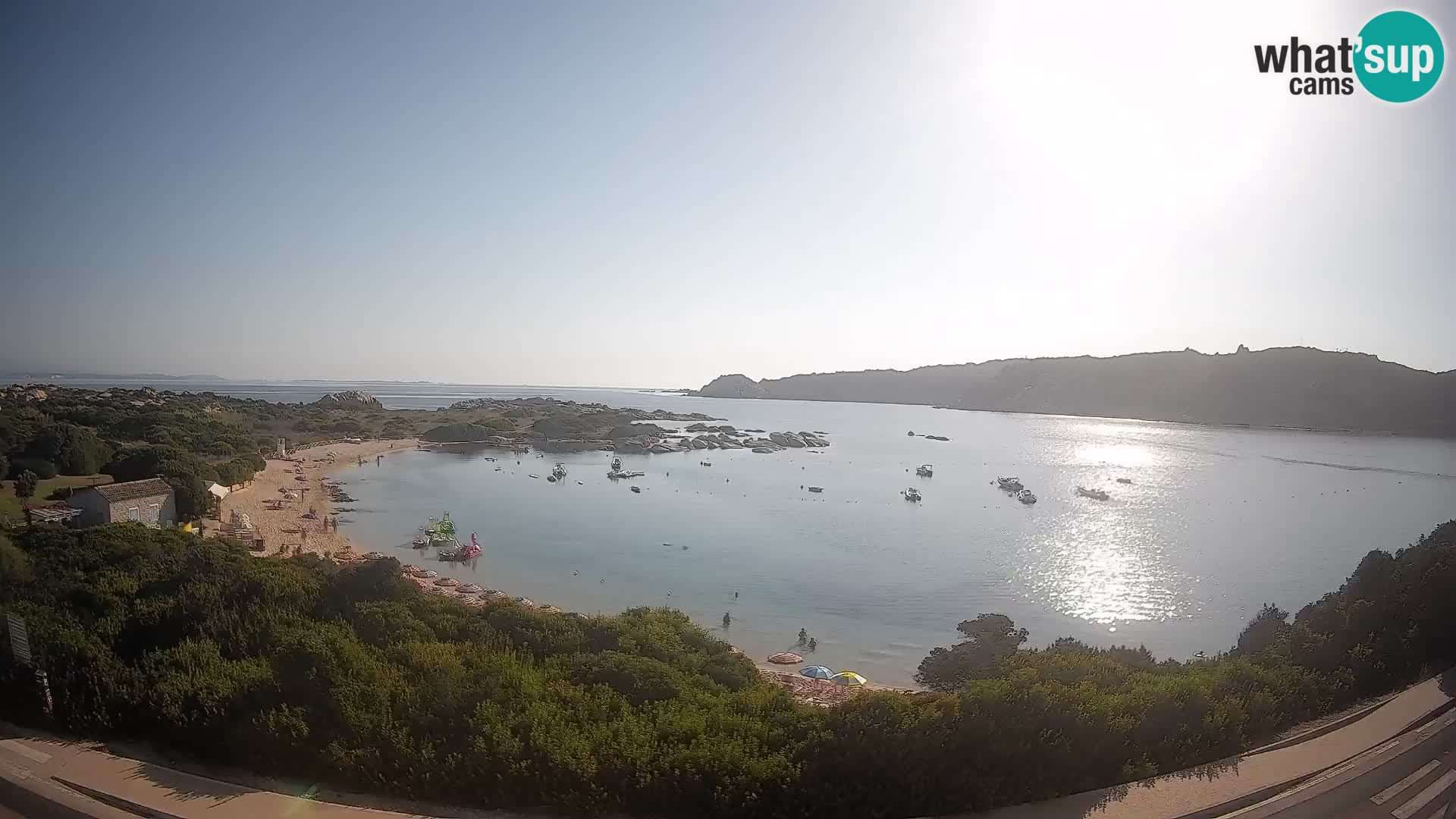 Webcam Rena di Levante – Live View from Capo Testa
