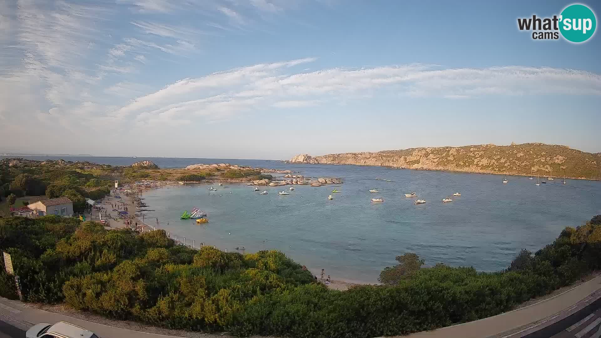 Webcam Rena di Levante – Vista en directo desde Capo Testa