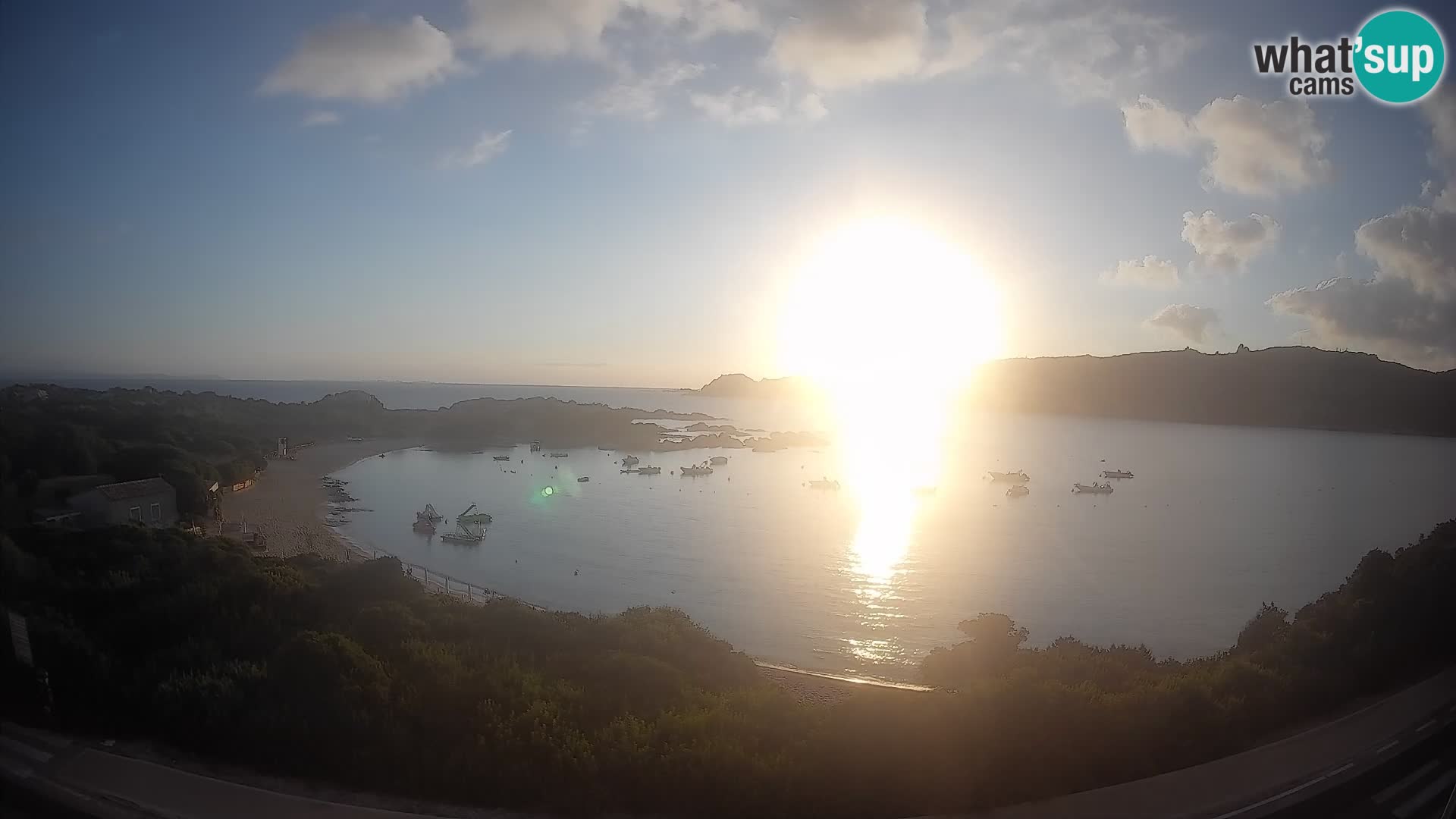 Webcam Rena di Levante – Live View from Capo Testa