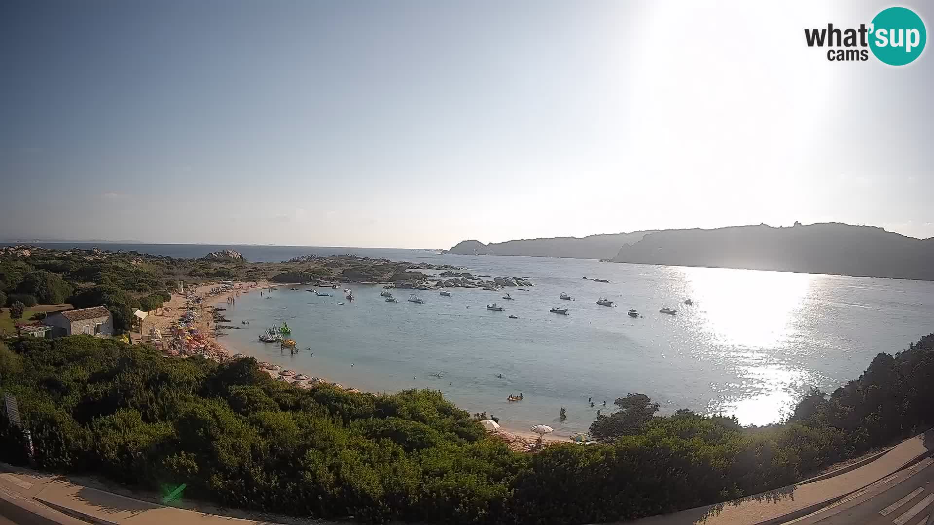Webcam Rena di Levante – Live View from Capo Testa