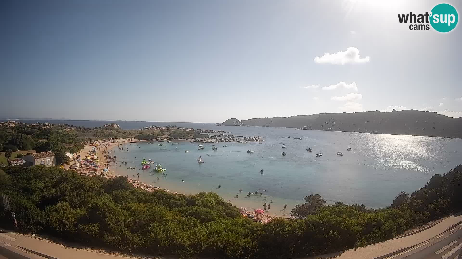 Webcam Rena di Levante – Vista en directo desde Capo Testa