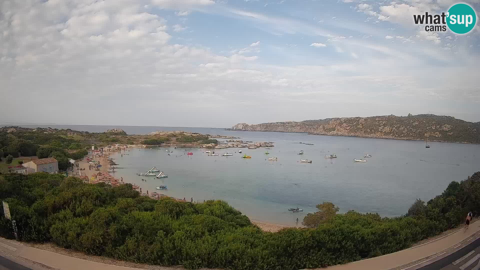 Webcam Rena di Levante – Vue en direct depuis Capo Testa