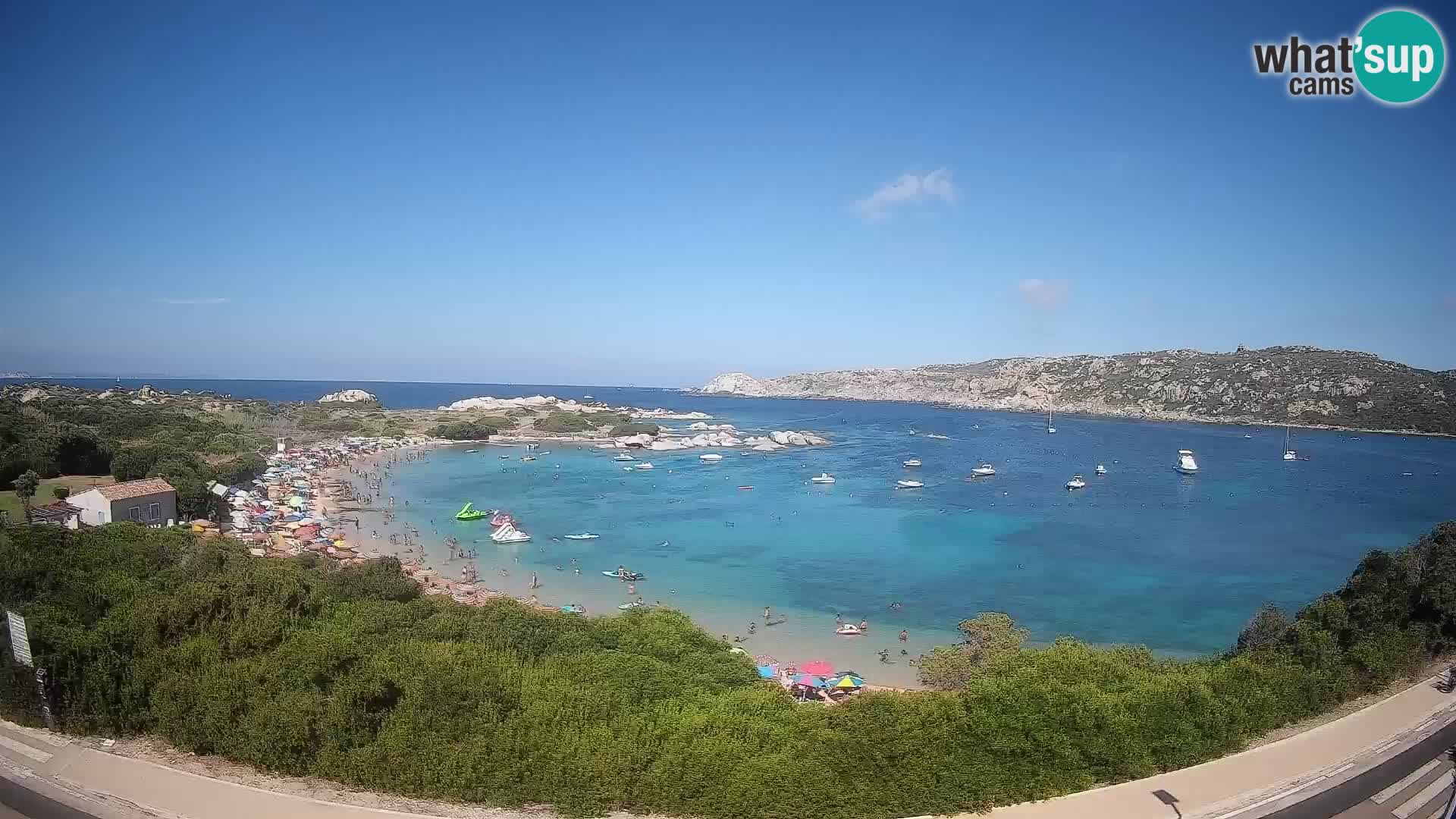 Webcam Rena di Levante – Live View from Capo Testa