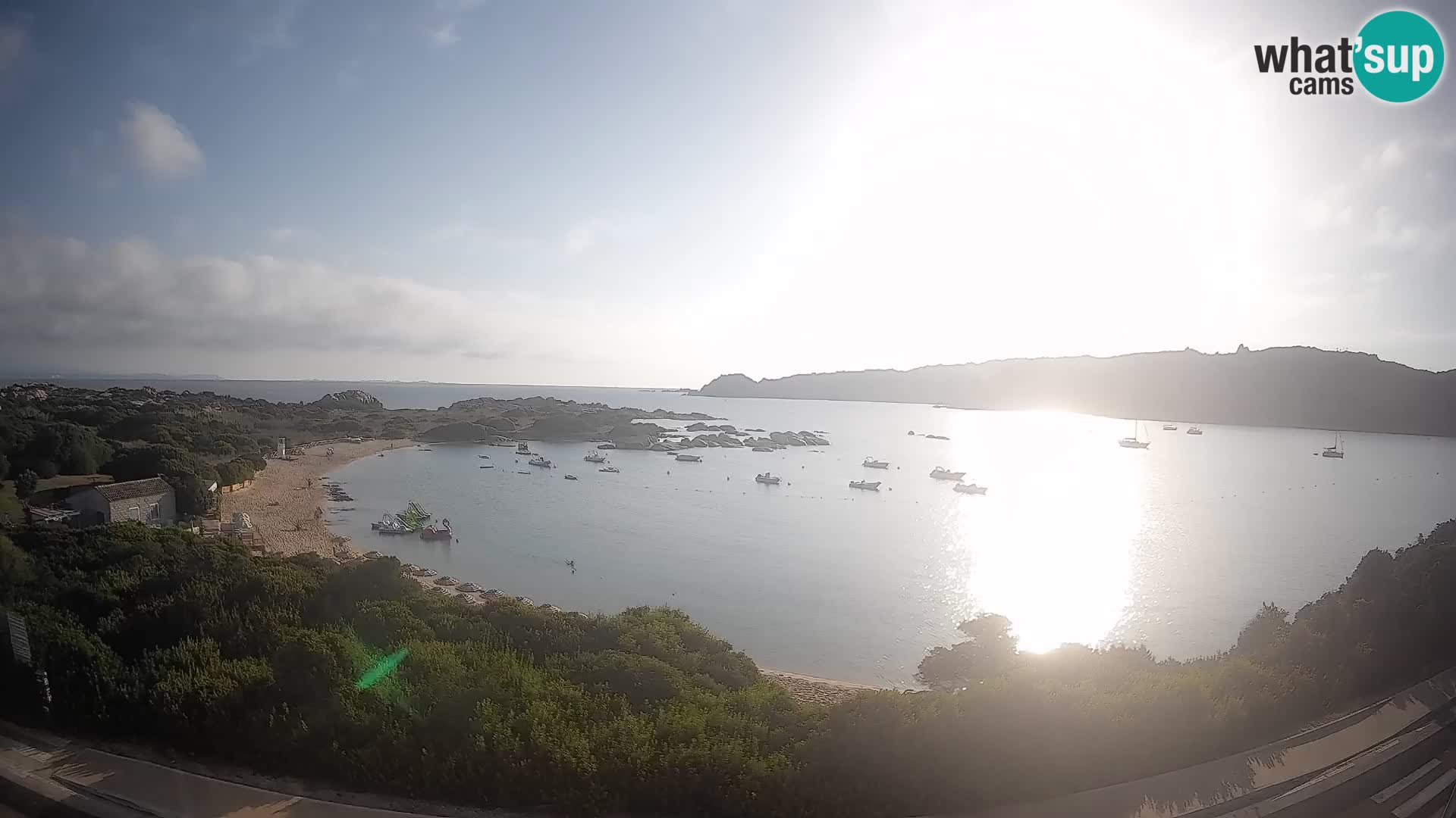 Webcam Rena di Levante – Live View from Capo Testa