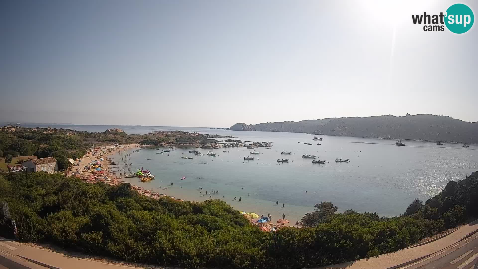 Webcam Rena di Levante – Live View from Capo Testa