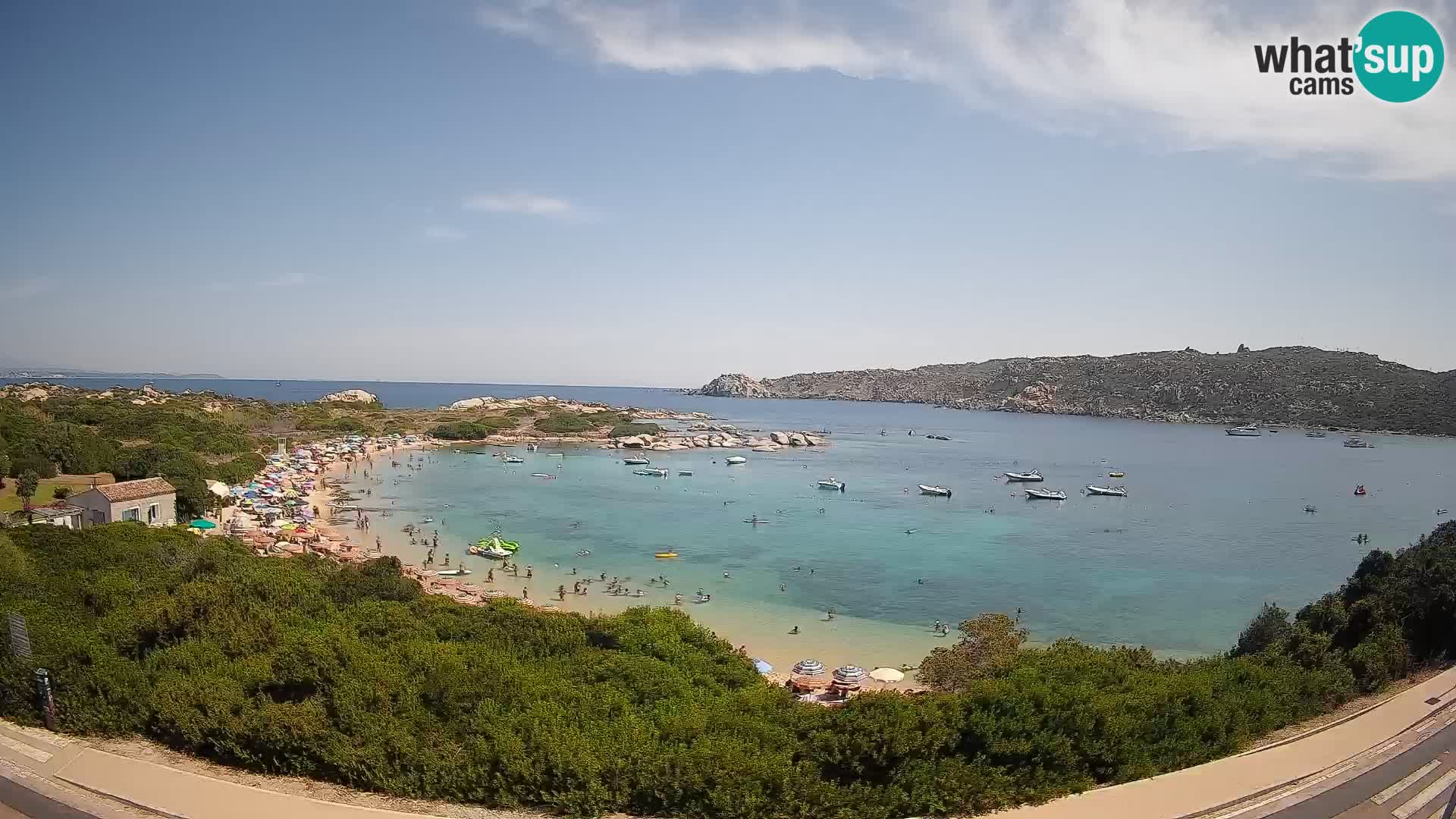 Webcam Rena di Levante – Vista live da Capo Testa