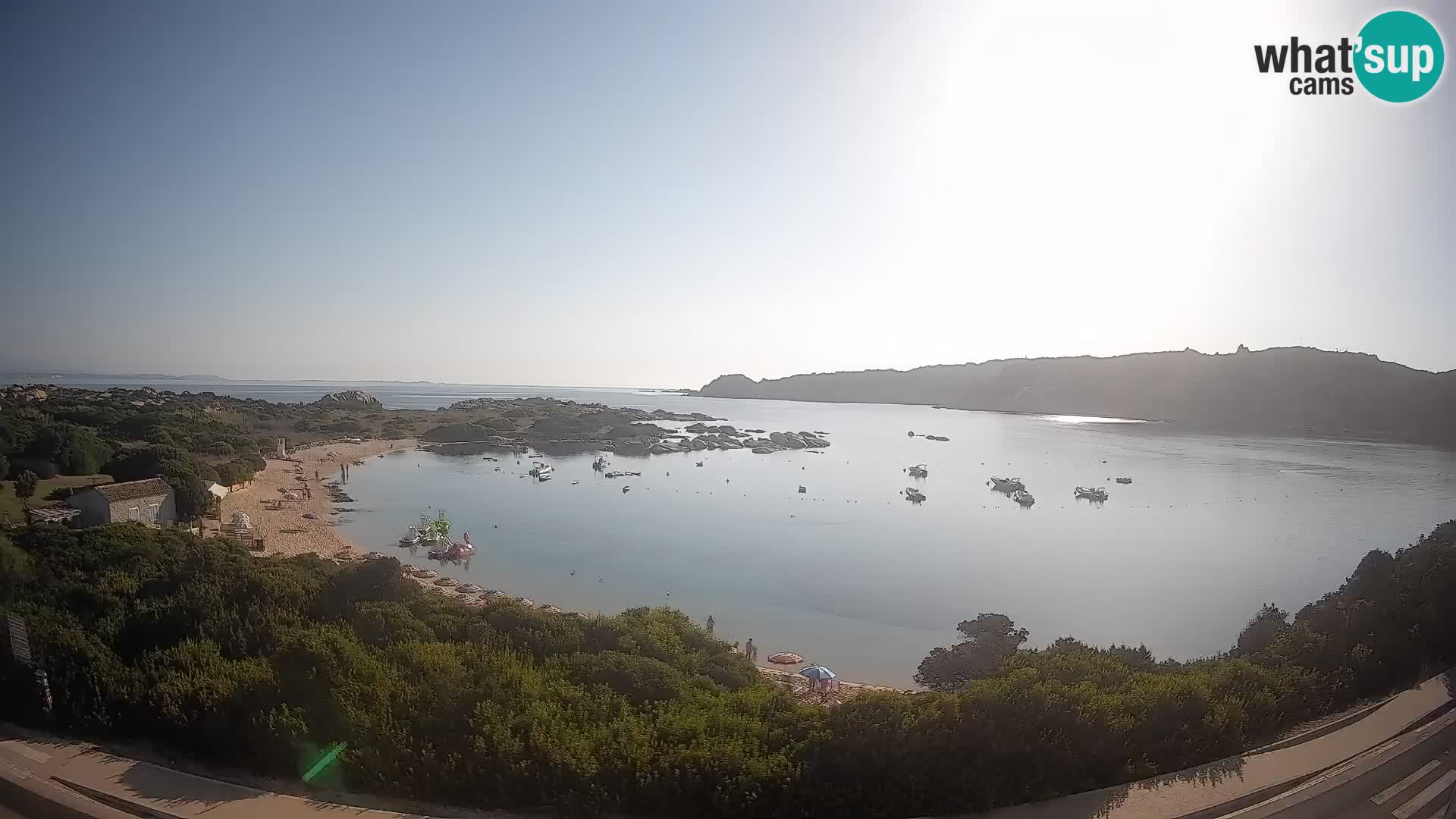 Webcam Rena di Levante – Vista en directo desde Capo Testa