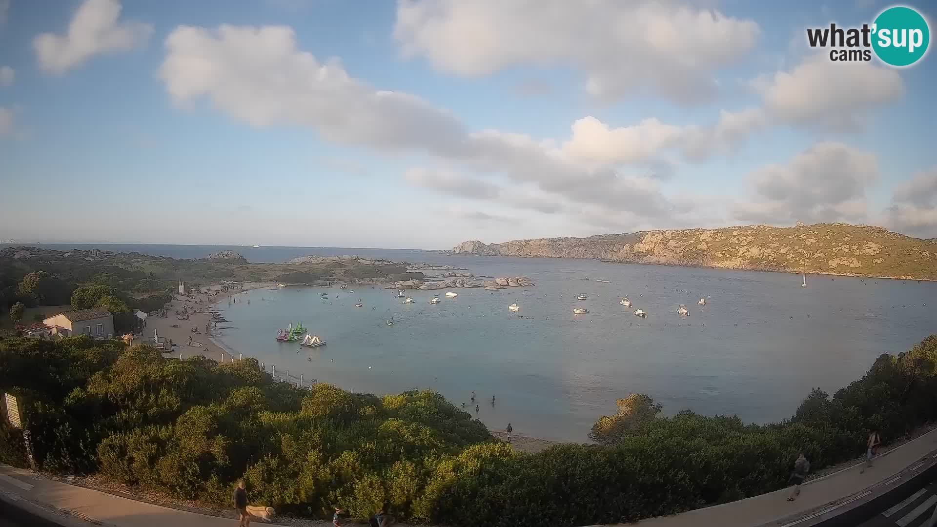 Webcam Rena di Levante – Live View from Capo Testa