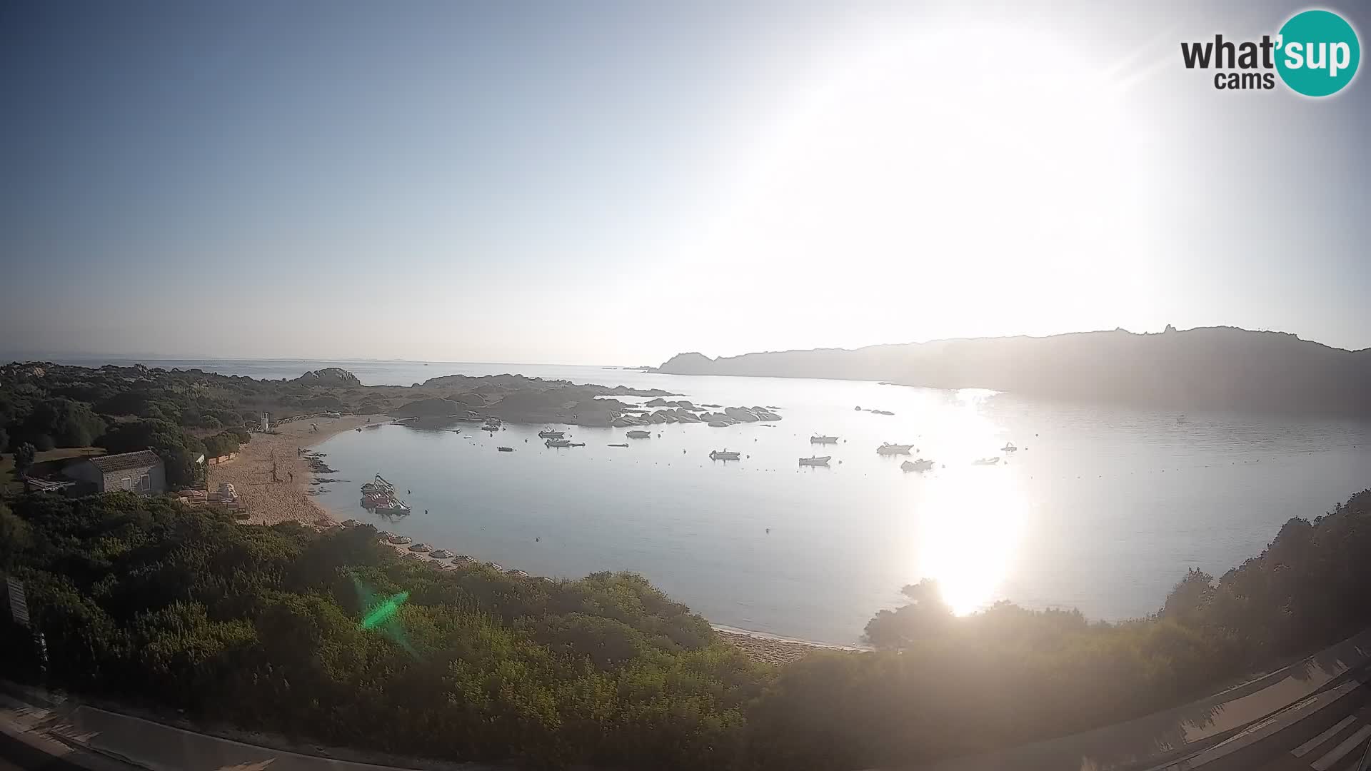 Webcam Rena di Levante – Live View from Capo Testa