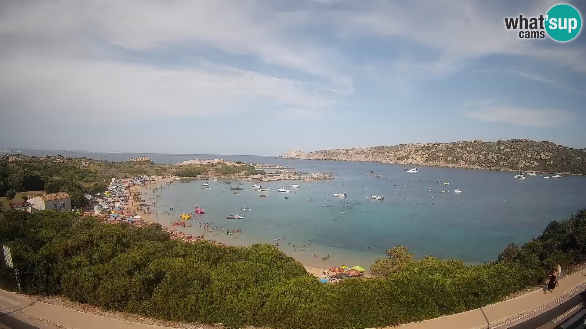 Webcam Rena di Levante – Live View from Capo Testa
