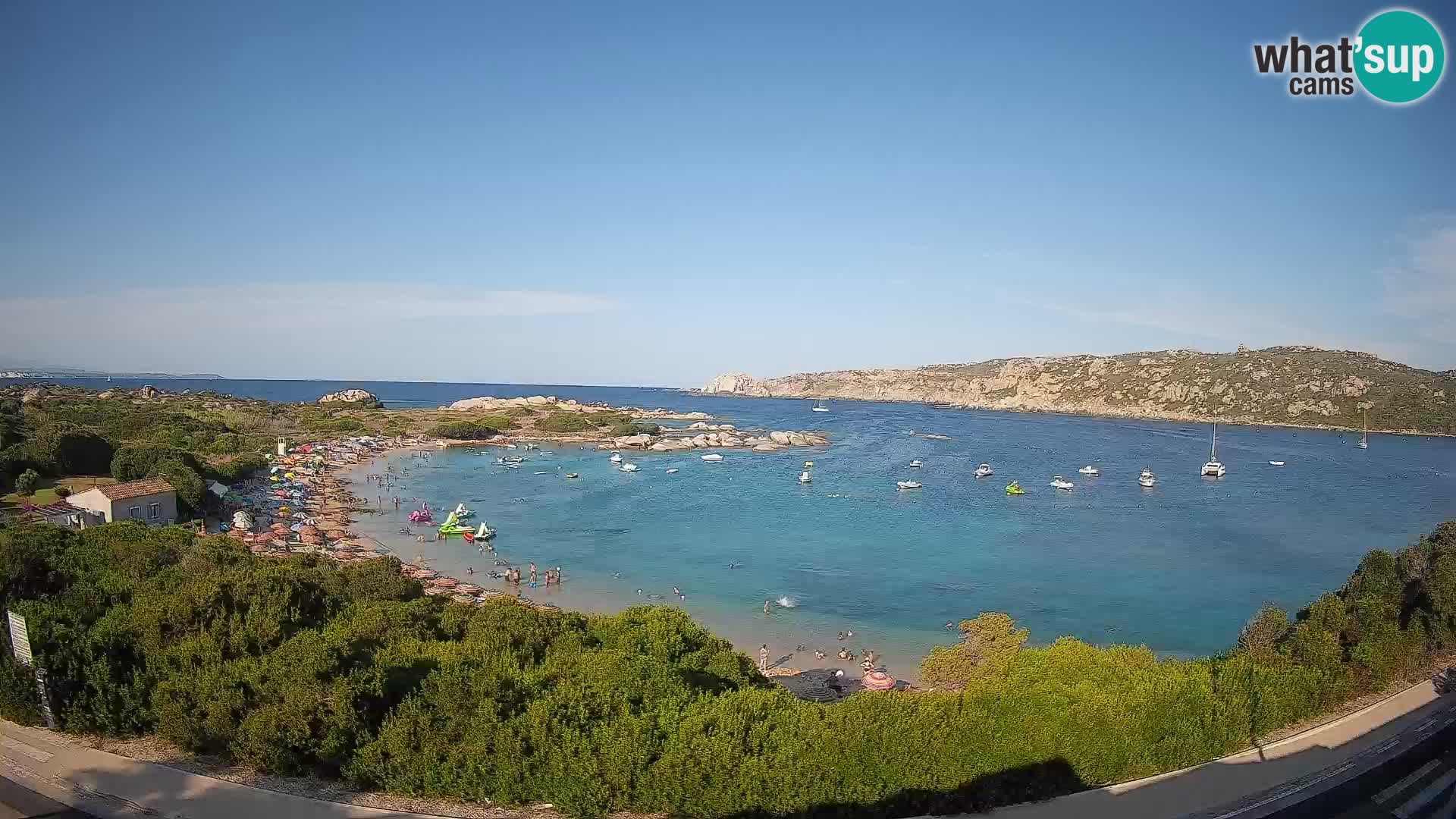 Webcam Rena di Levante – Vue en direct depuis Capo Testa